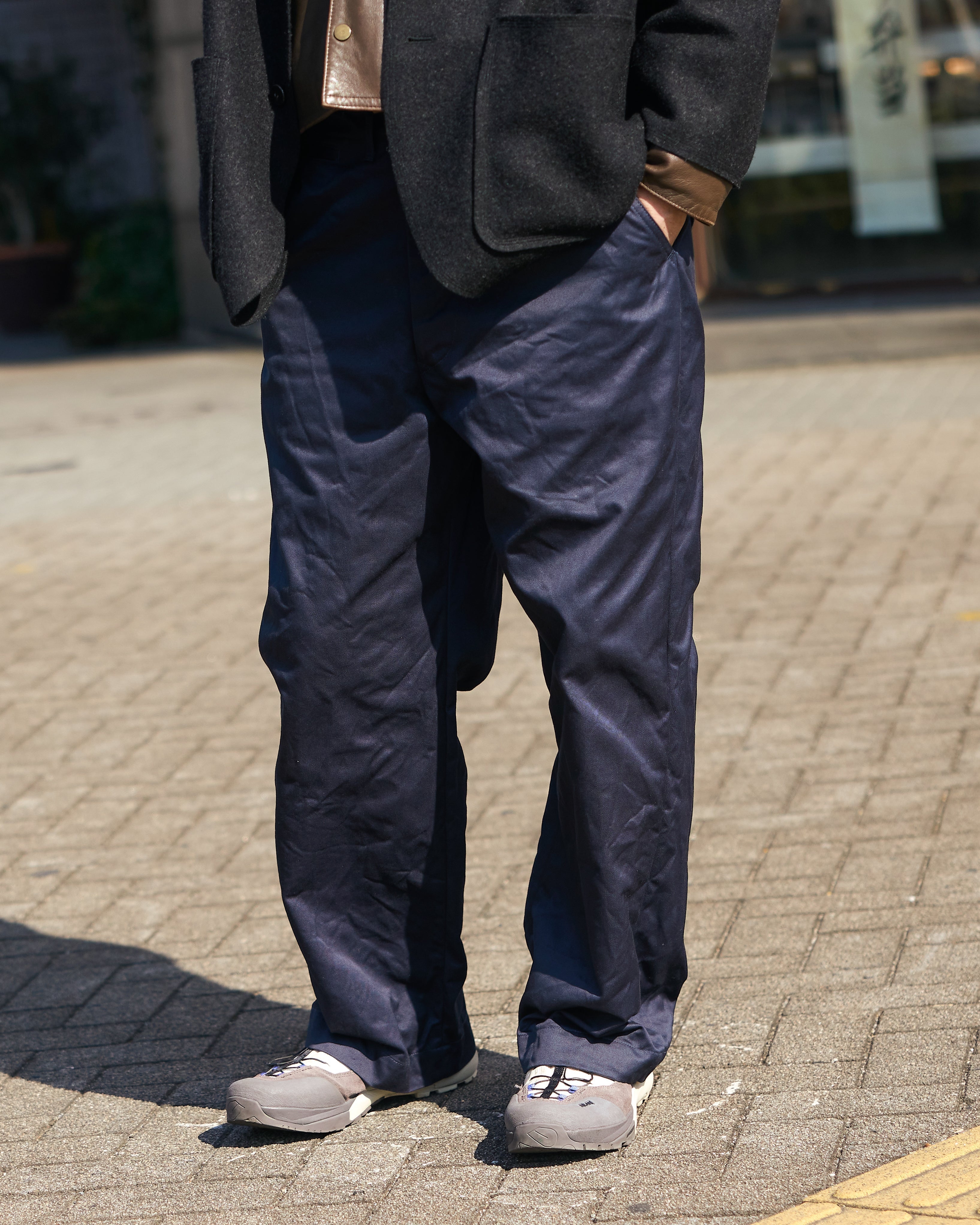 CIOTA 43khaki Chino Trousers – Keylime Tokyo