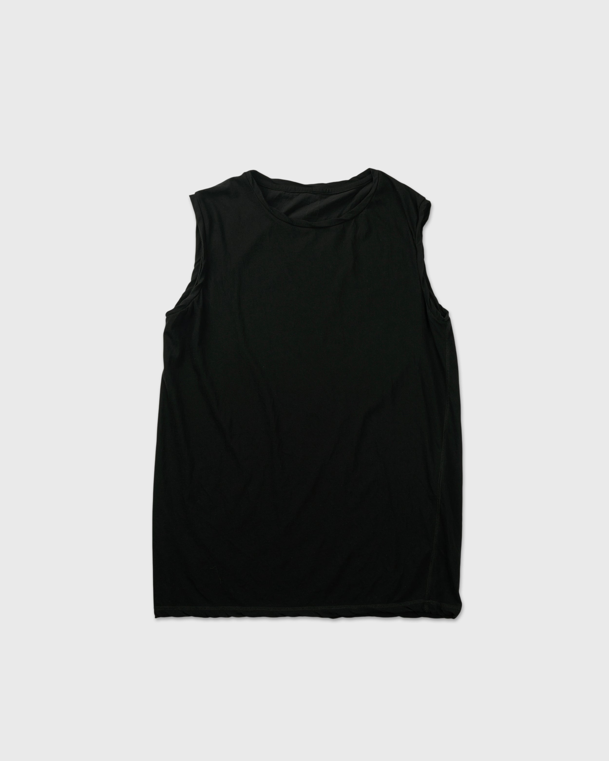 ノースリーブ（黒） 1027 26SS Cutsew No Sleeve(ノースリーブ) Black(ブラック、黒