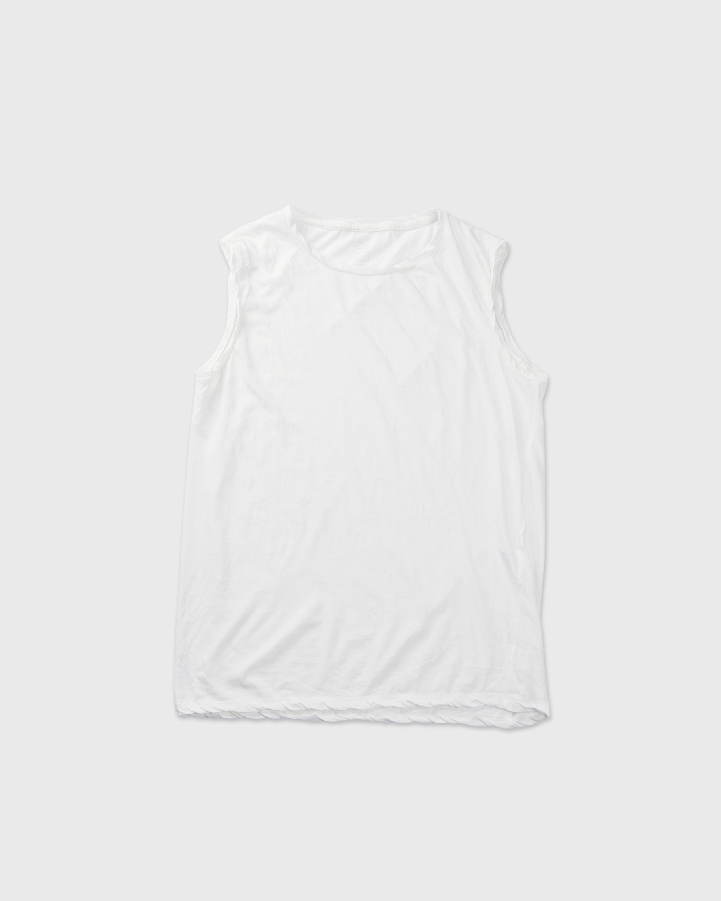 1027 26SS Cutsew No Sleeve(ノースリーブ) White(ホワイト、白