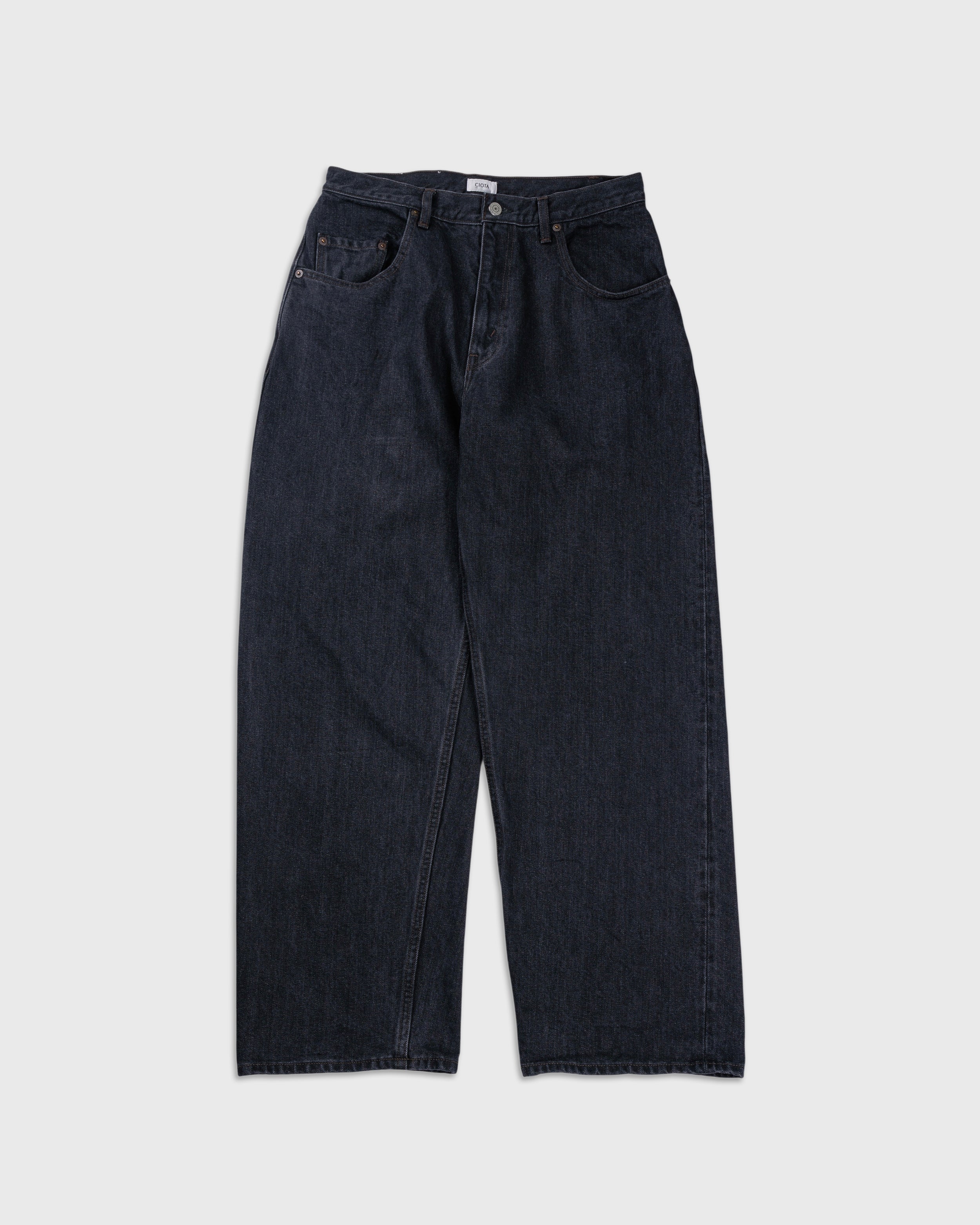 23AW CIOTA / Baggy 5 Pocket Pants サイズ32 CIOTA Baggy 5 Pocket Pants, Medium Black – Keylime Tokyo