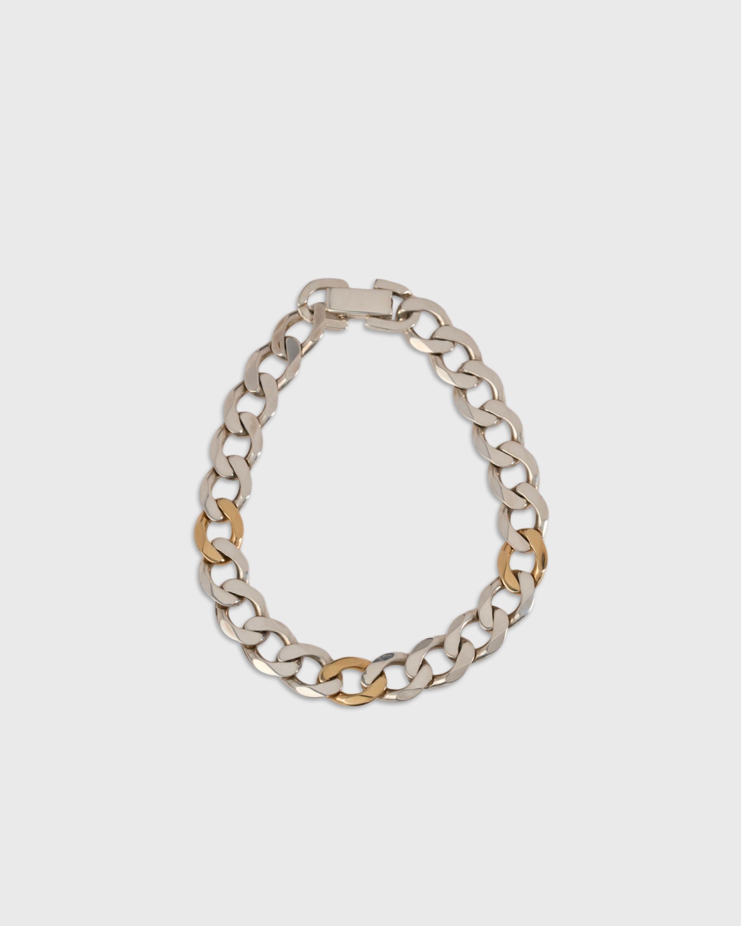 Garden of eden 22AW-036G Small Light Curb Chain Brace, Silver