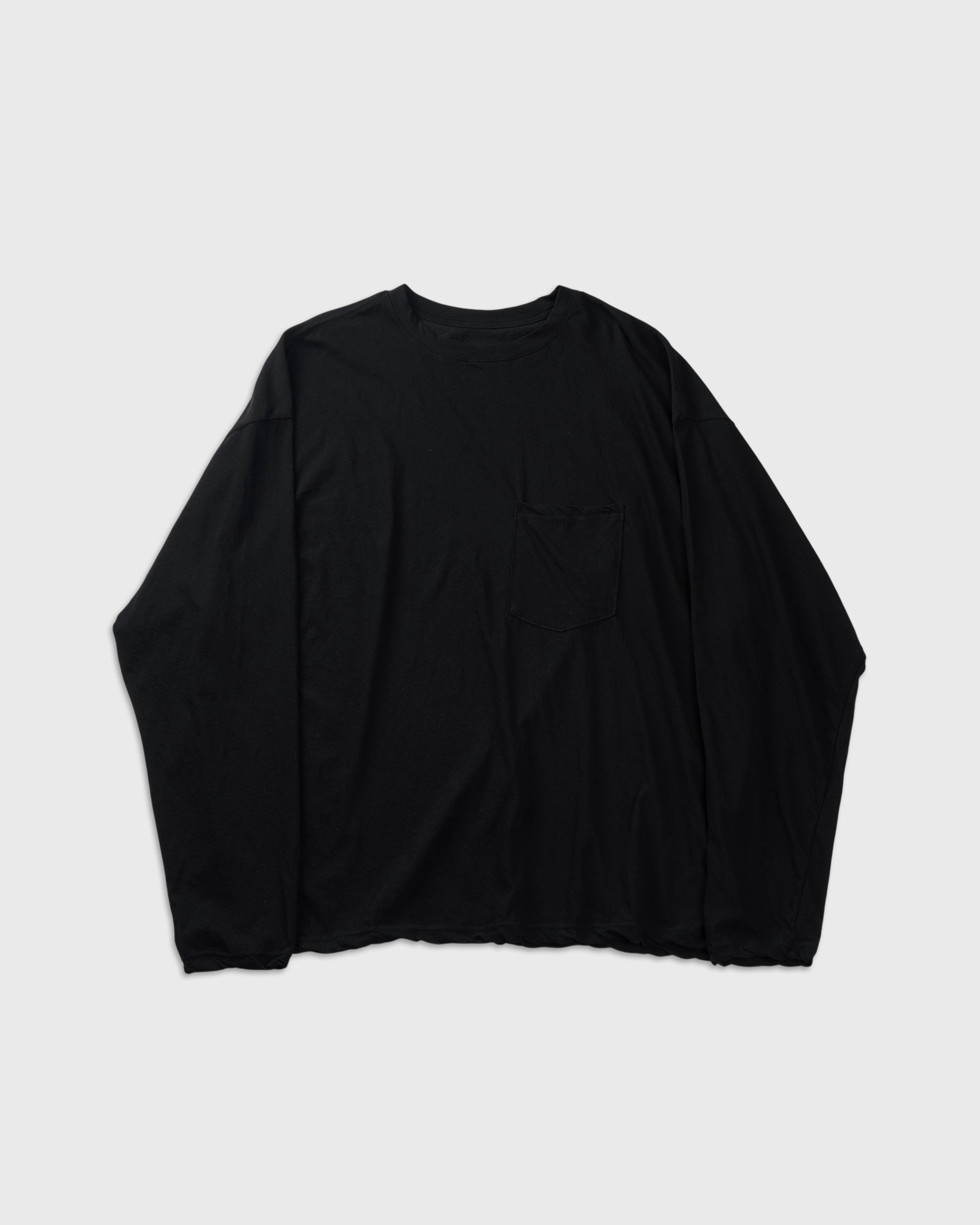 1027 26SS Cutsew Long Sleeve(長袖カットソー) Black(黒) – Keylime Tokyo
