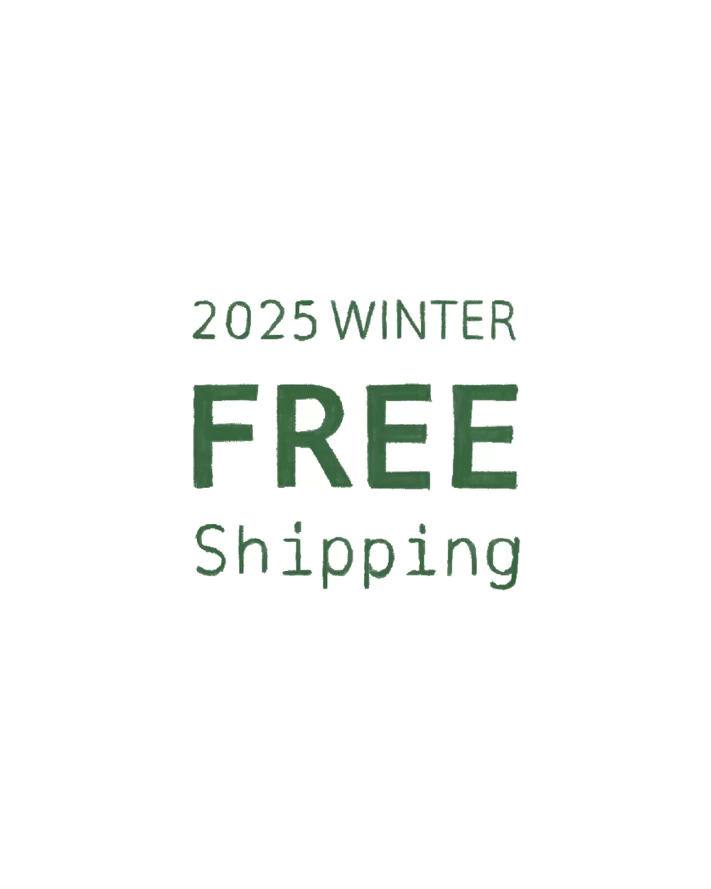 2025 Winter Free Shipping