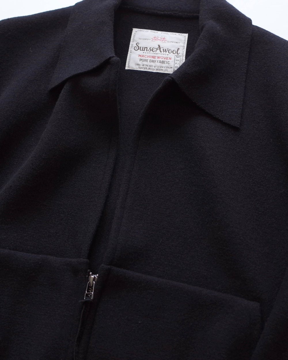 SUNSEA 31th Collection 3106 Half Zip Blouson