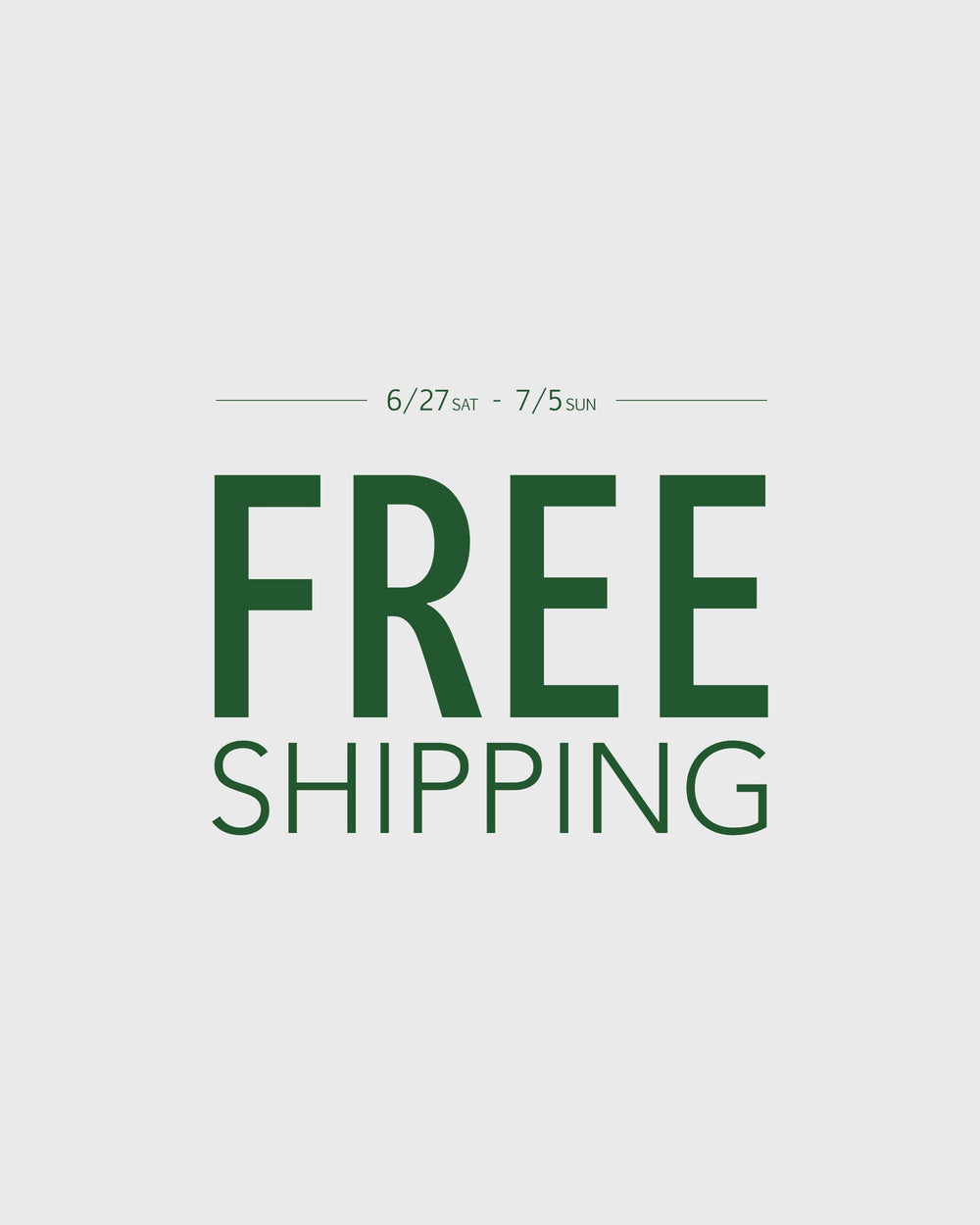 Free Shipping!!