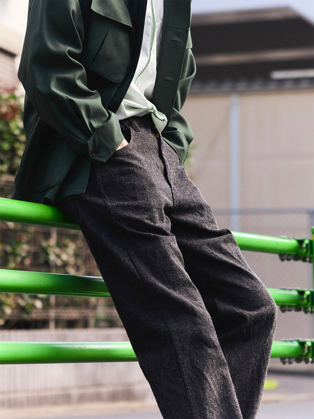 keylime Denim Pants – Available from Feb. 21