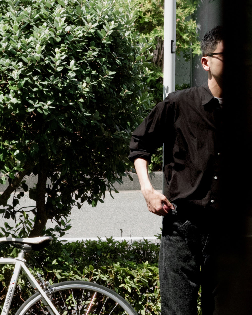 A Classic Black Shirt from Dhal