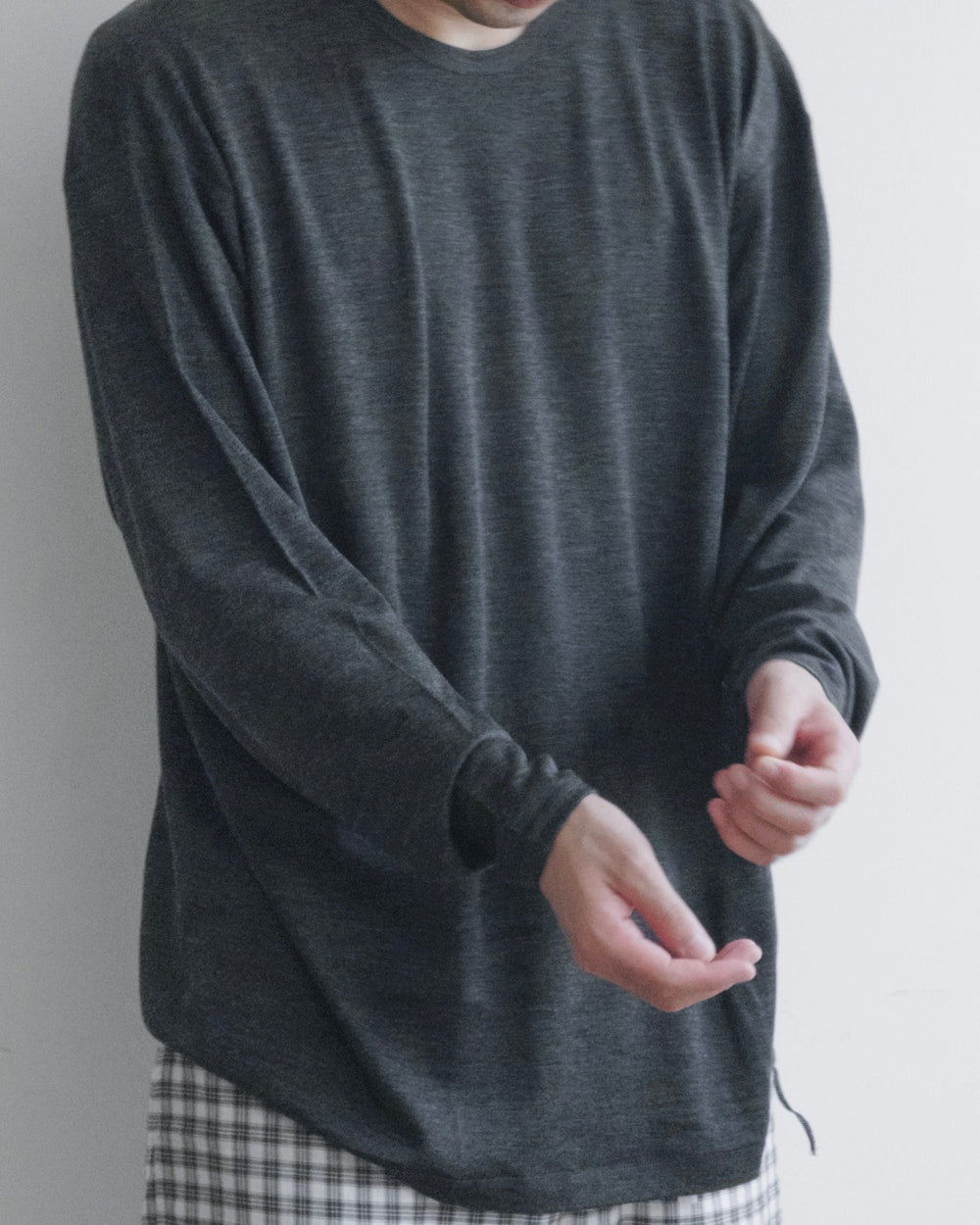 holk Wool Long Sleeve Tee at keylime Tokyo