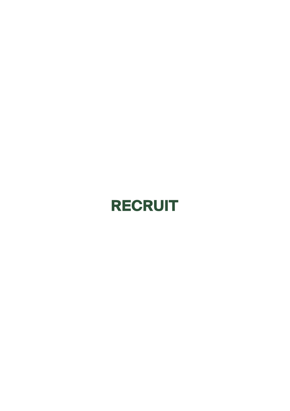 RECRUIT