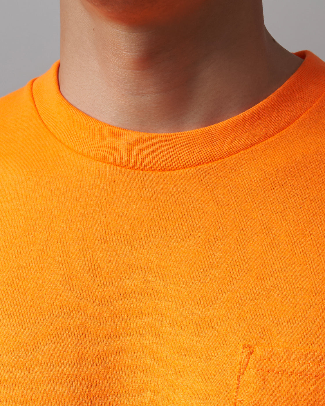 Lucky ‘n’ Lure Pocket Tee Long Sleeve, Orange