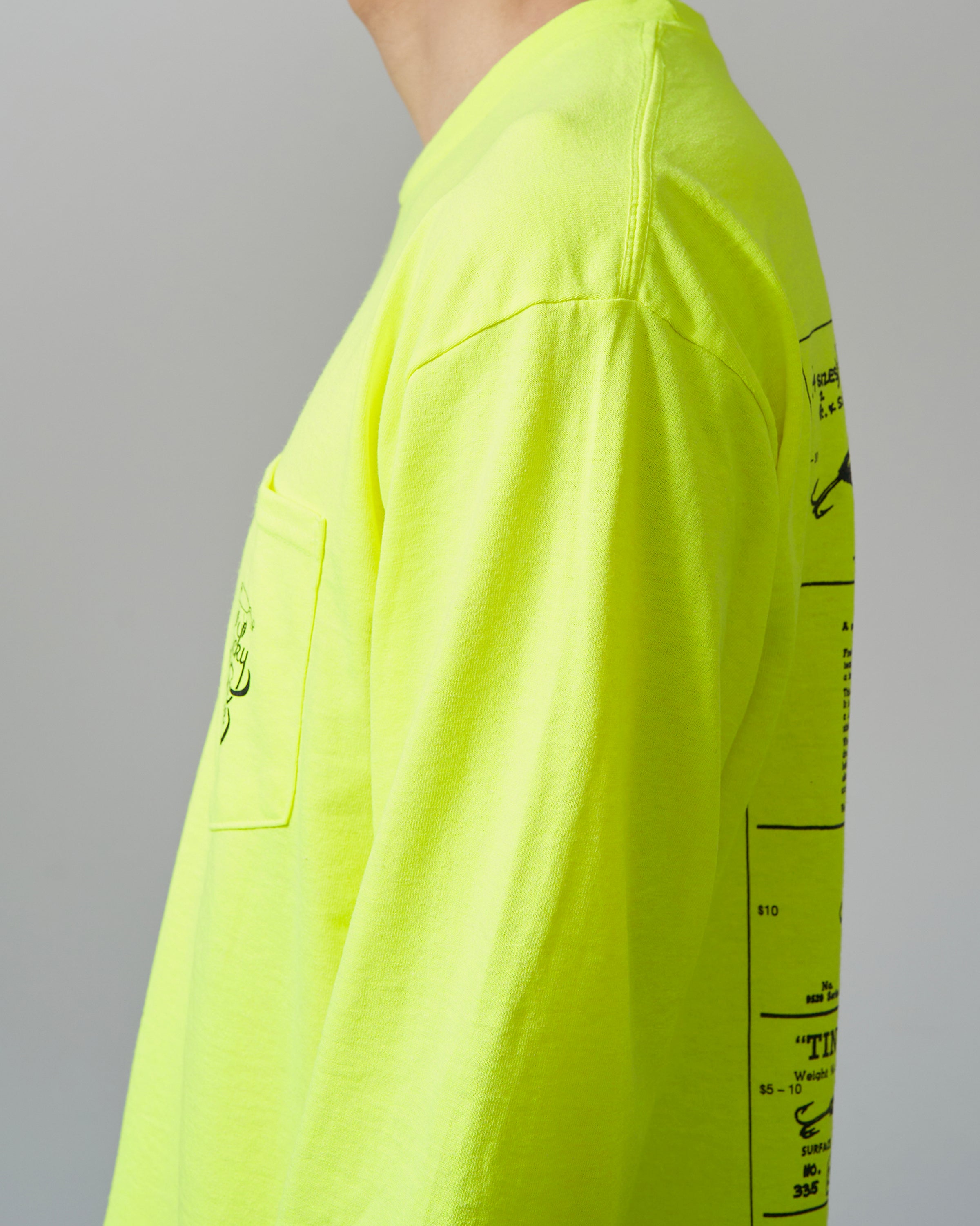 Lucky ‘n’ Lure Pocket Tee Long Sleeve, Green