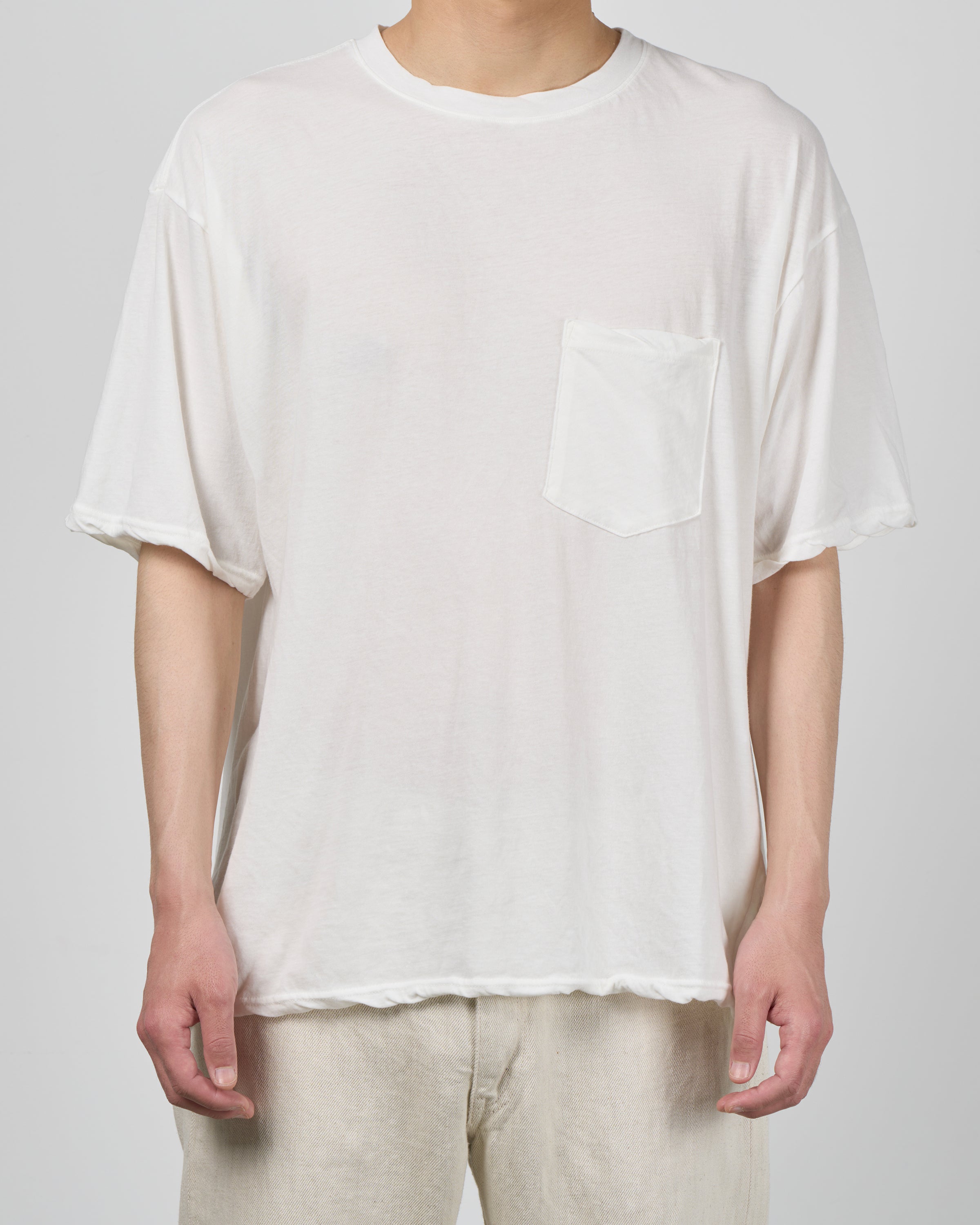 1027 26SS Cutsew Short Sleeve, White