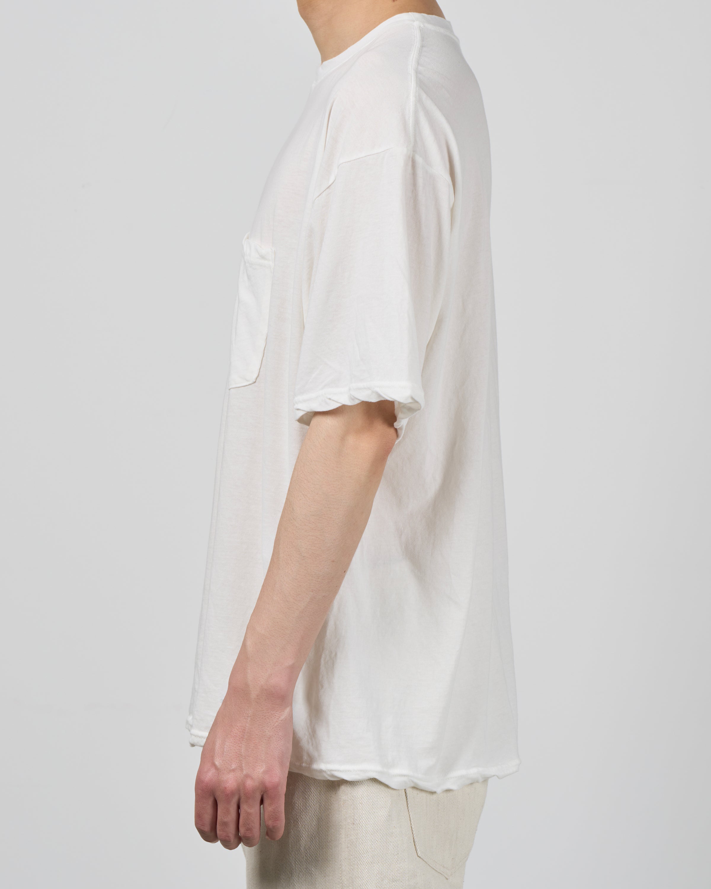 1027 26SS Cutsew Short Sleeve, White