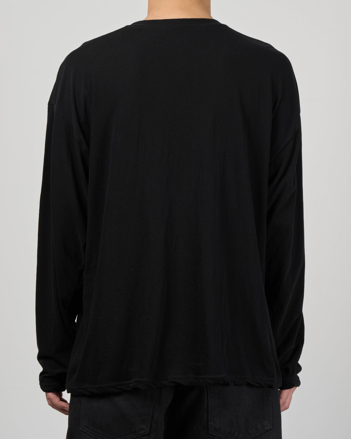 1027 26SS Cutsew Long Sleeve, Black