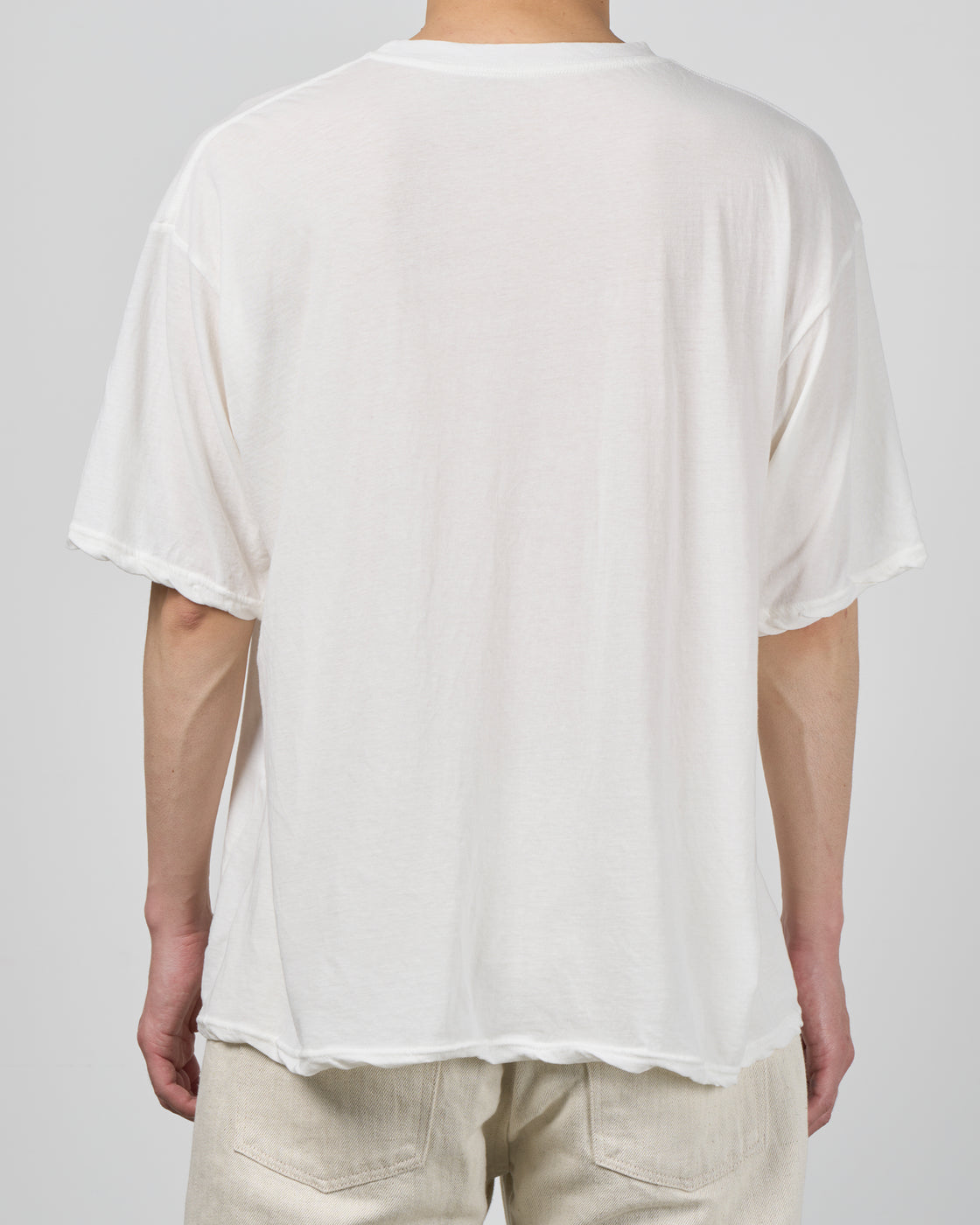 1027 26SS Cutsew Short Sleeve, White