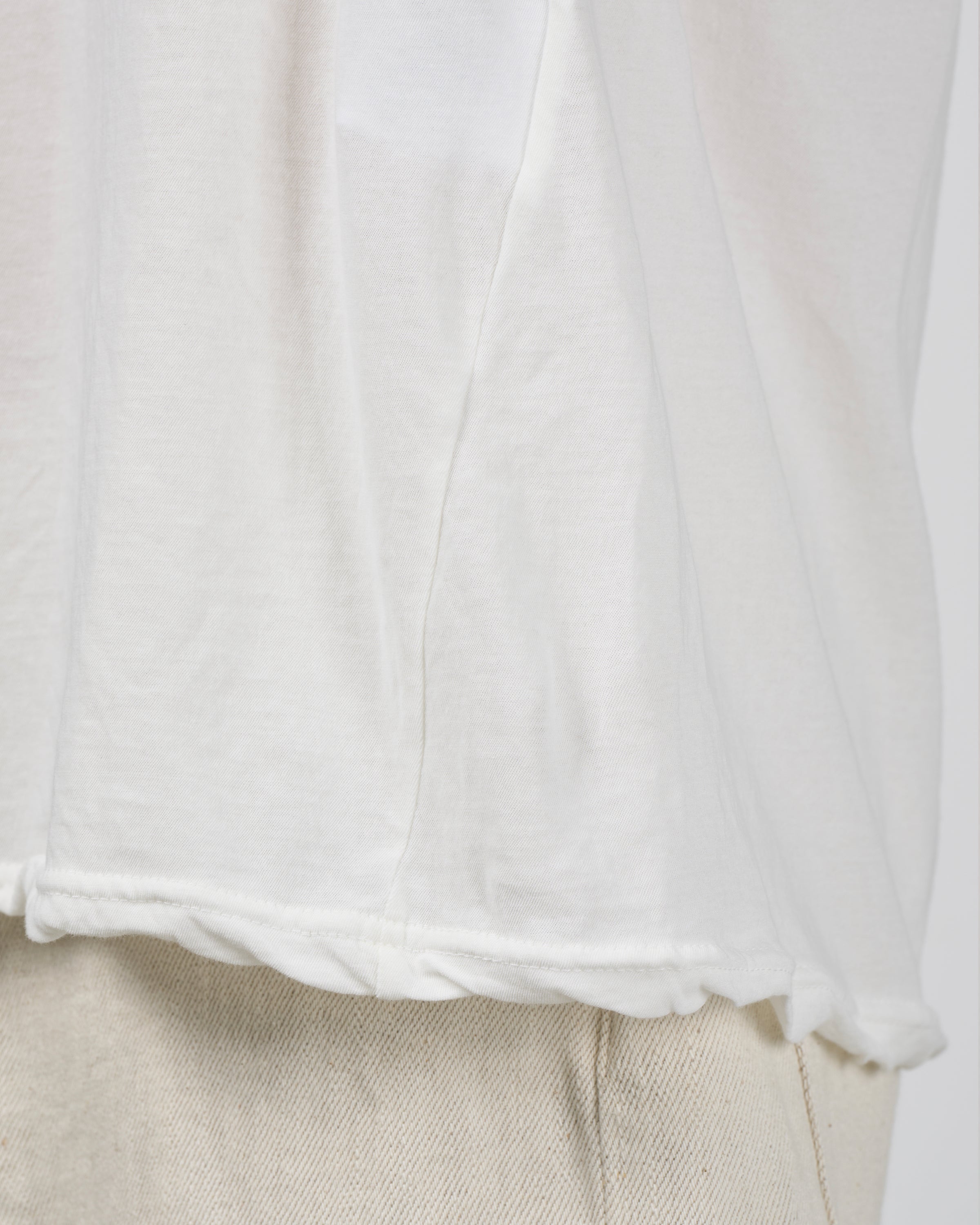 1027 26SS Cutsew Short Sleeve, White