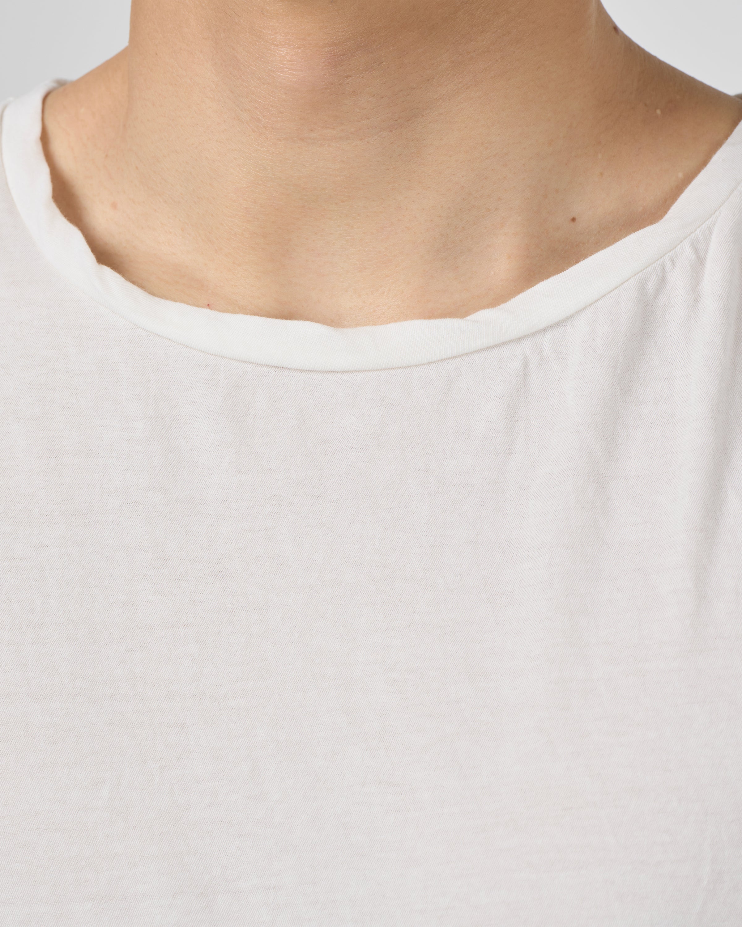 1027 26SS Cutsew No Sleeve, White