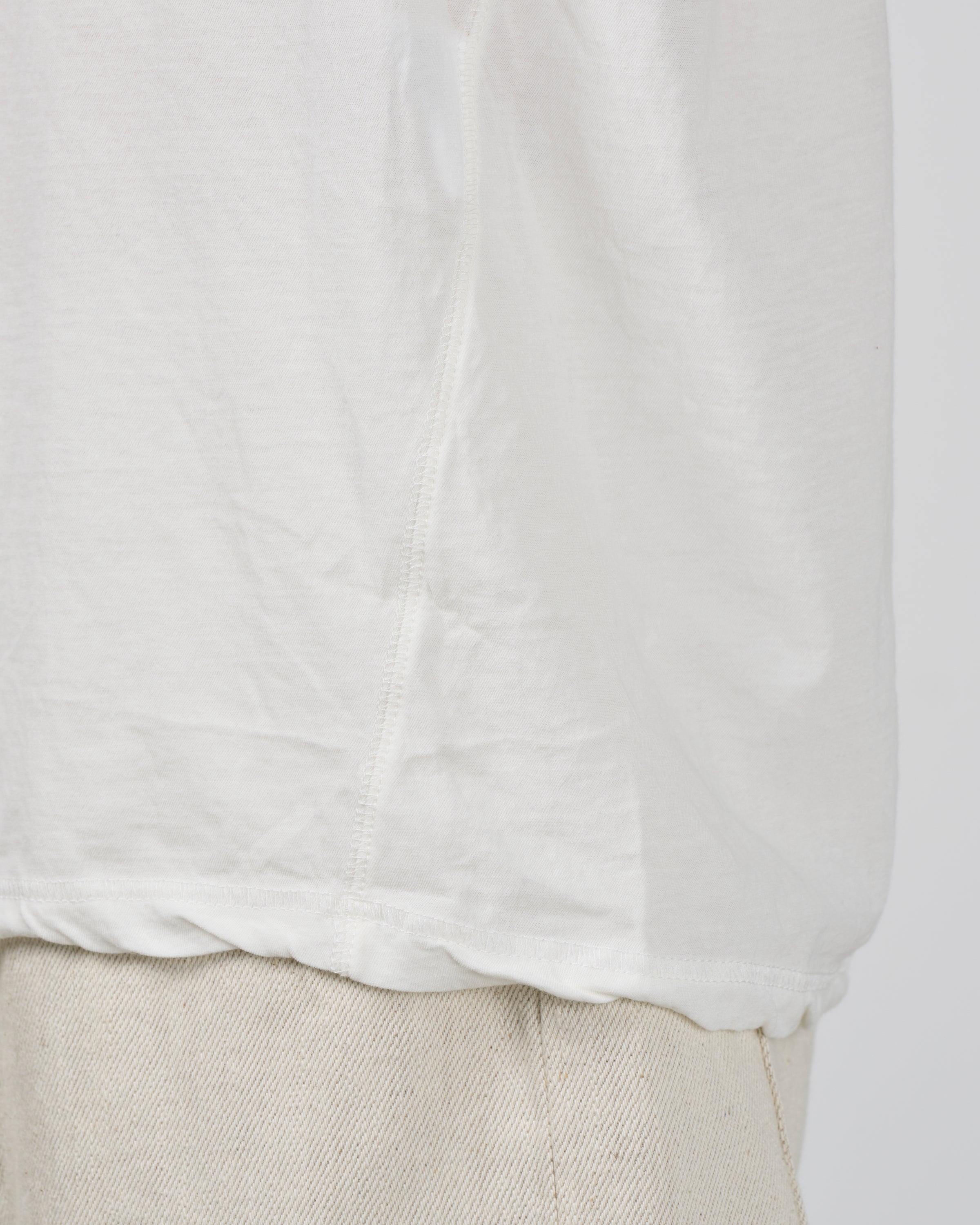 1027 26SS Cutsew No Sleeve, White