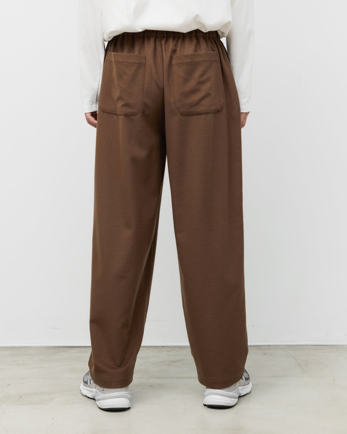 holk Kang Fu Pants(Lamb Short Beaver), Brown