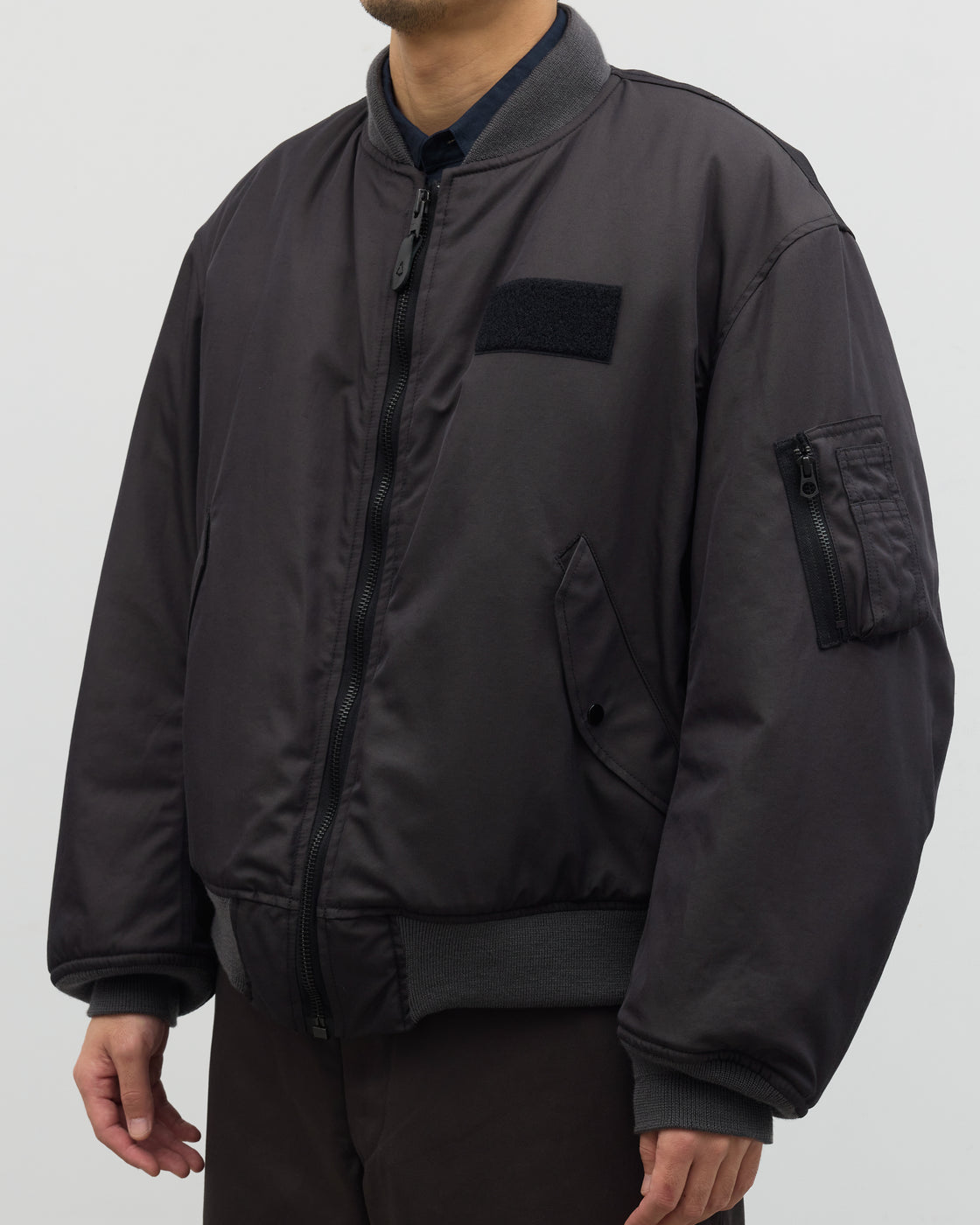 CIOTA MA-1 Flight Jacket, Chacoal