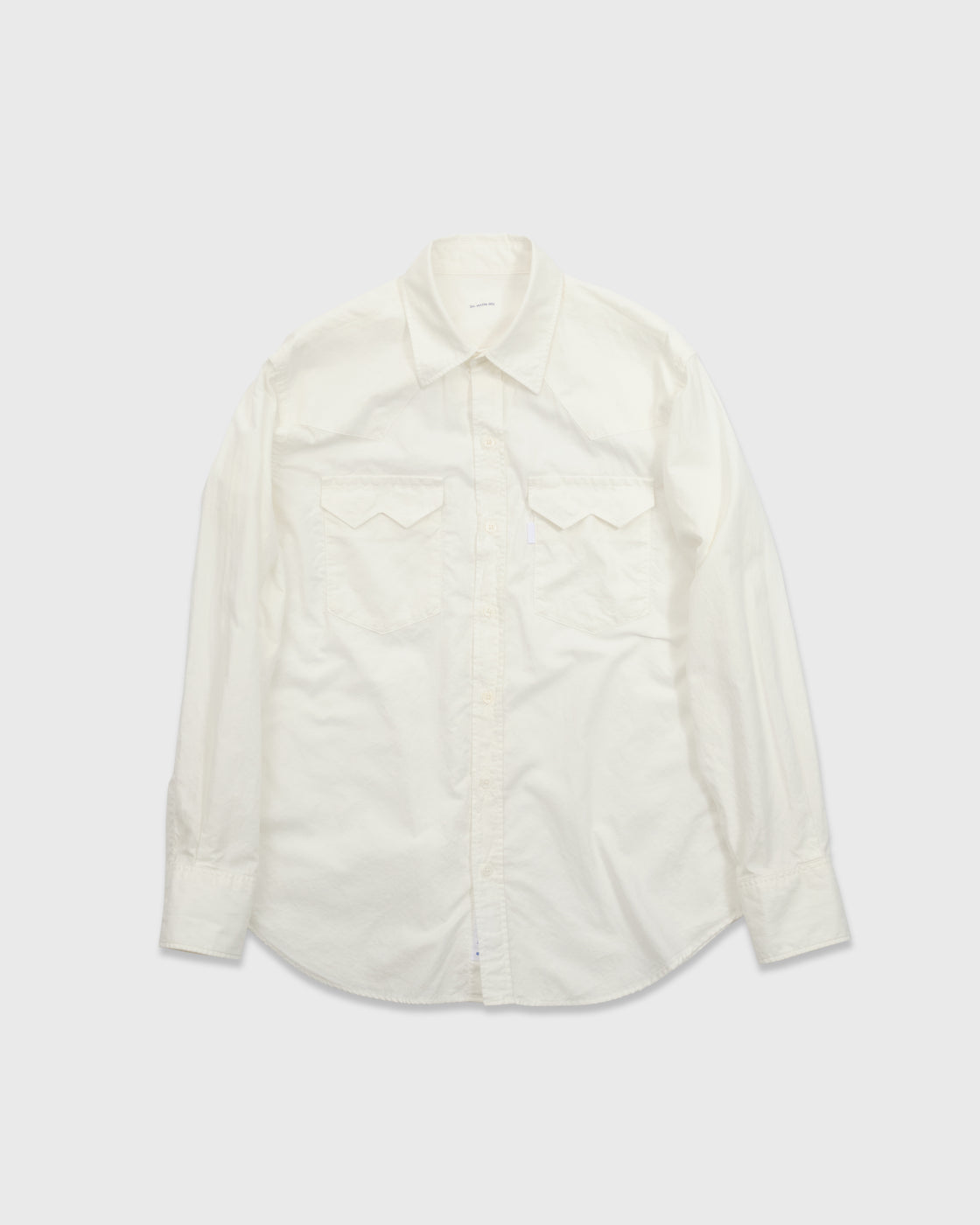 S H-WSTN-003 Western Shirt, White