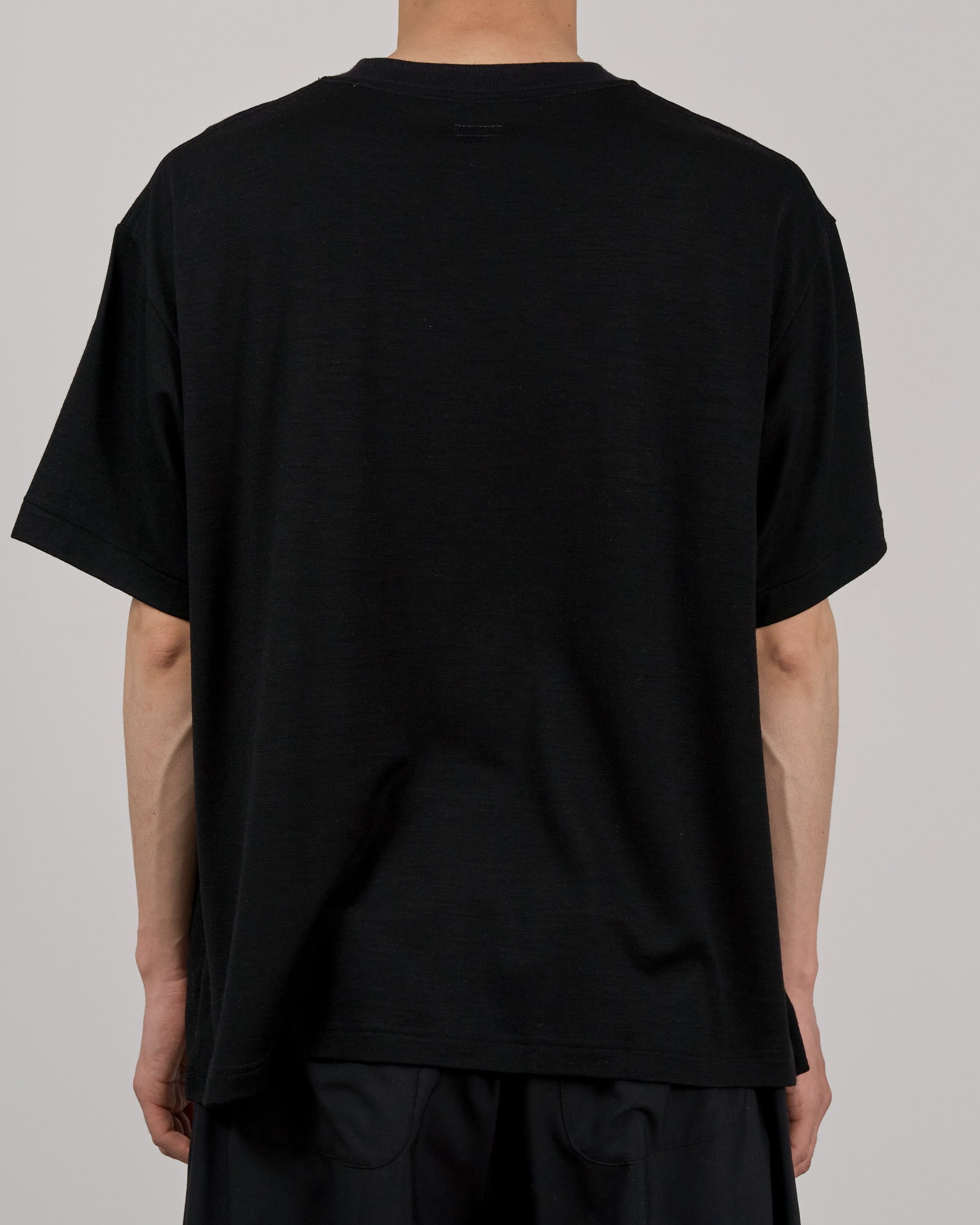 holk Wool T-shirt, Black