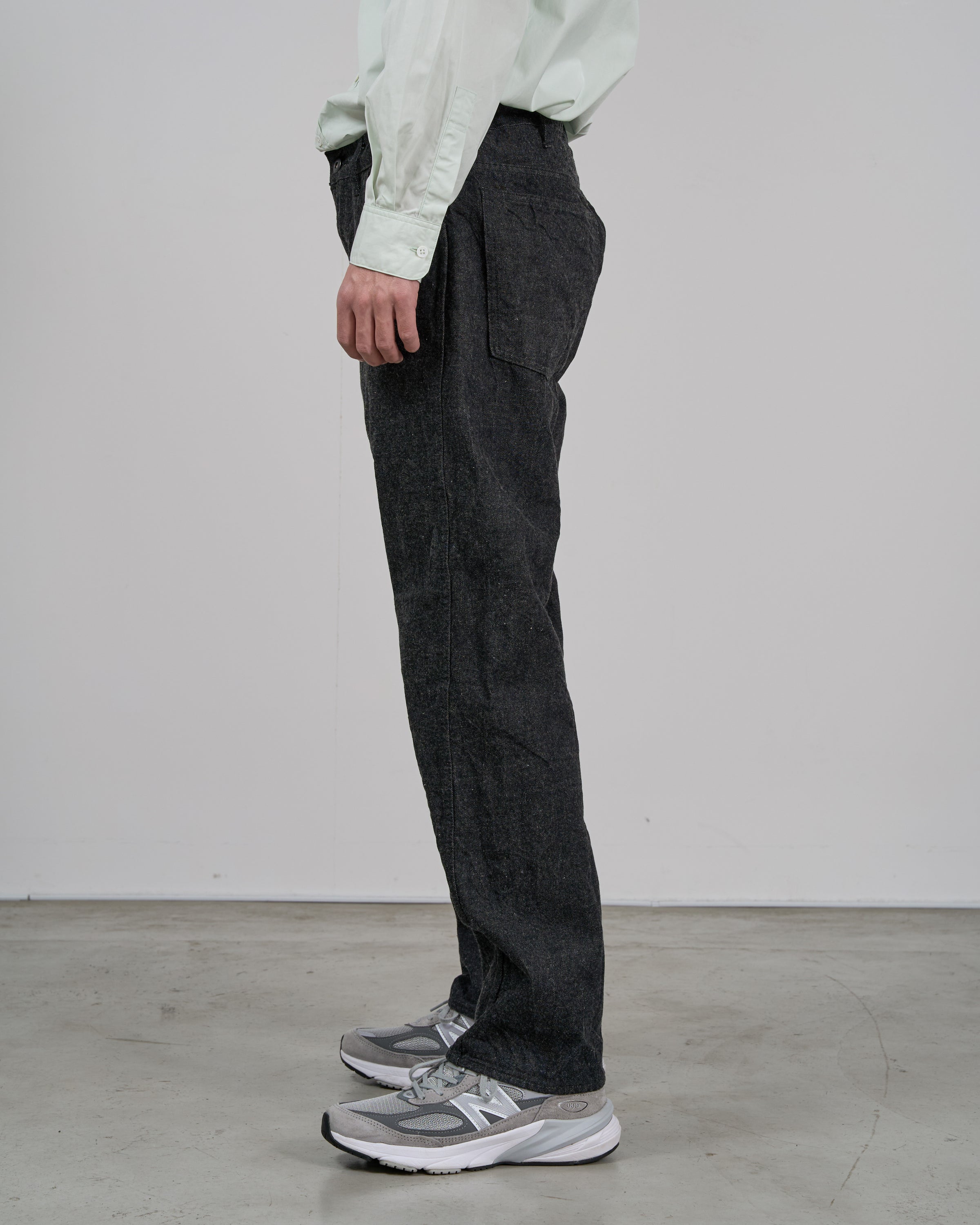 keylime Denim Pants, Black