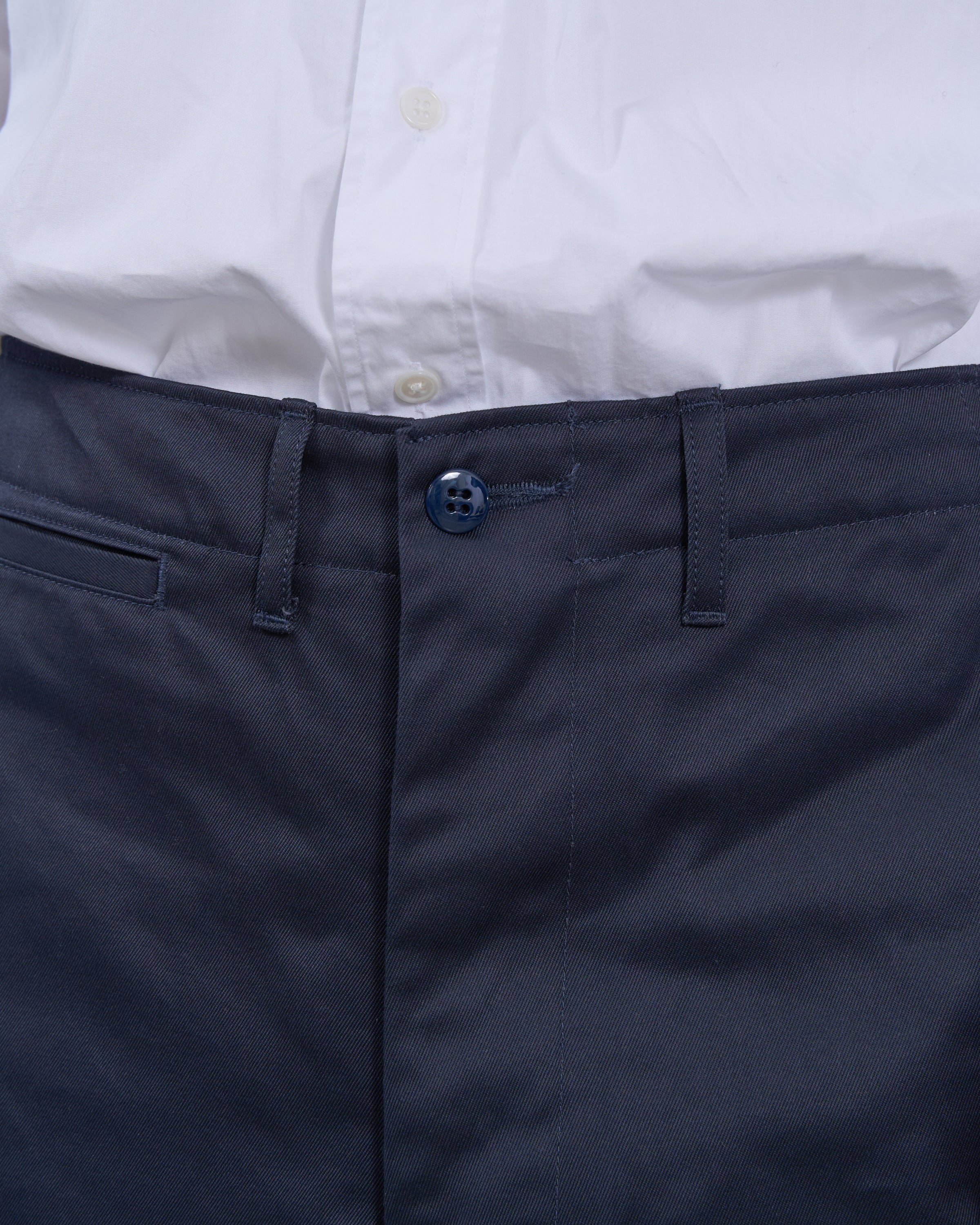 CIOTA 43khaki Chino Trousers, Navy