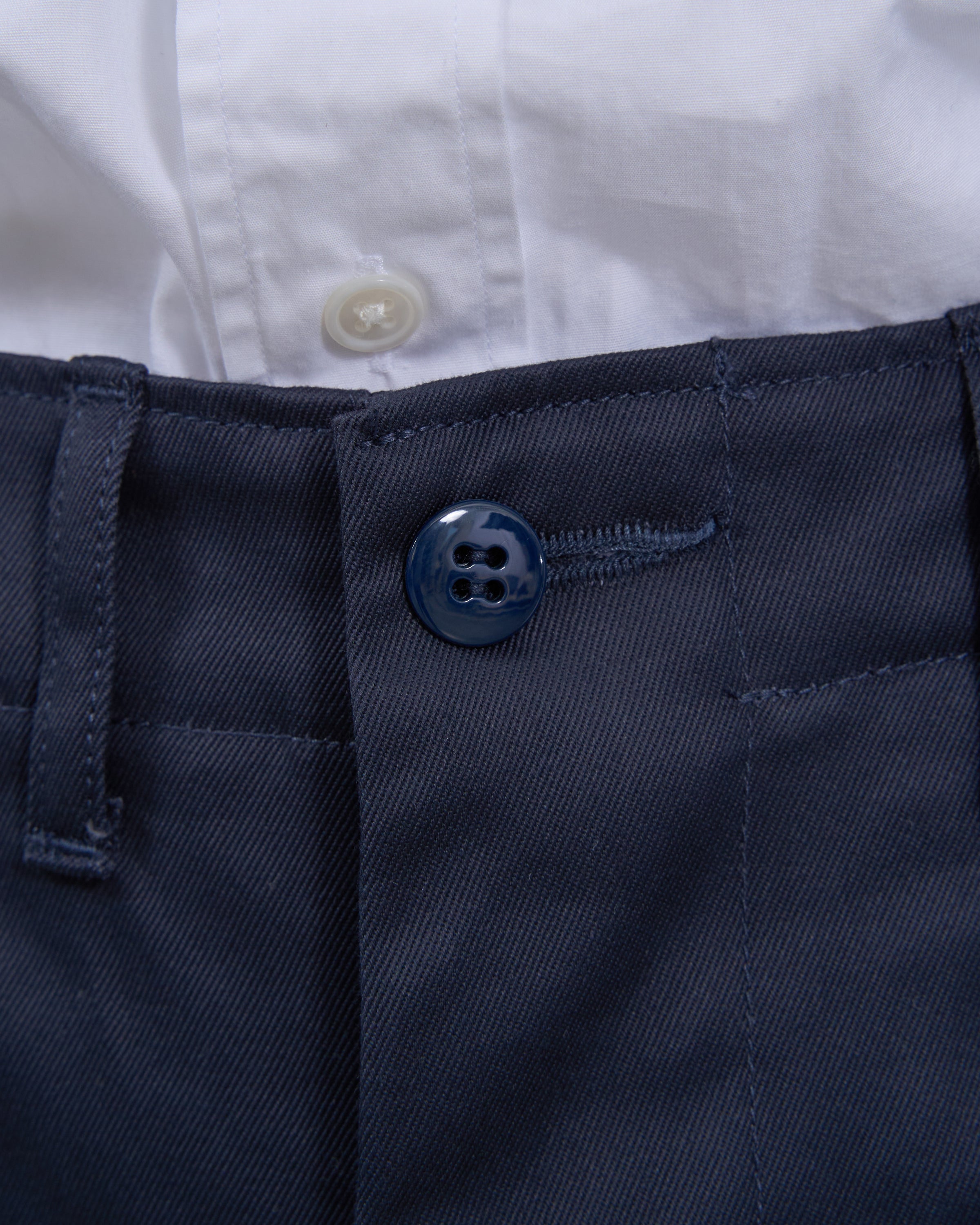 CIOTA 43khaki Chino Trousers, Navy