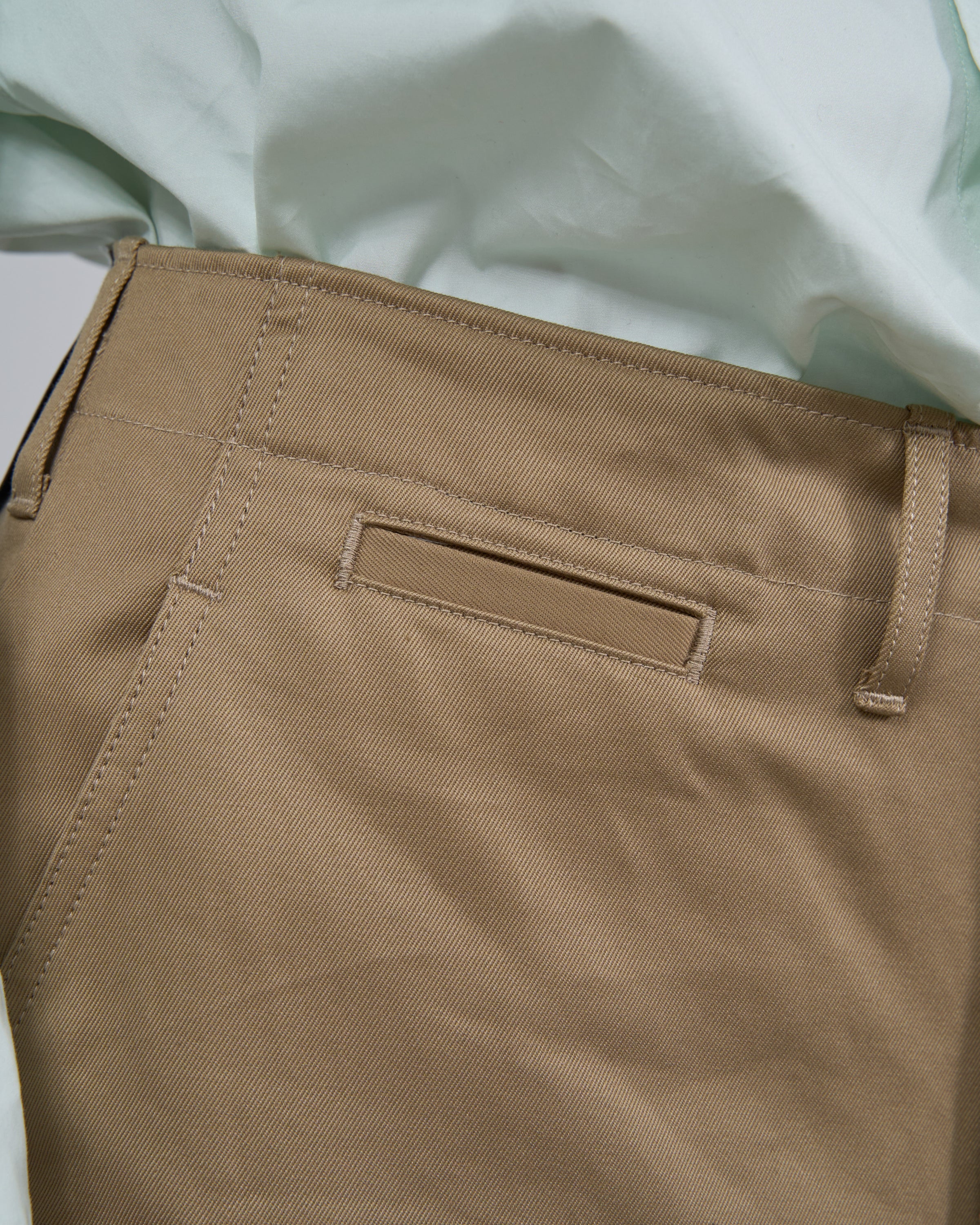 CIOTA 43khaki Chino Trousers, Beige