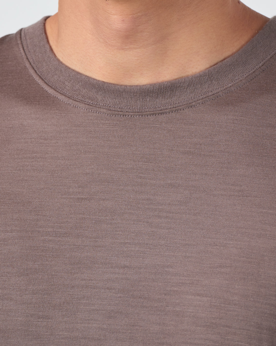 holk Wool Long Sleeve Tee, Tope