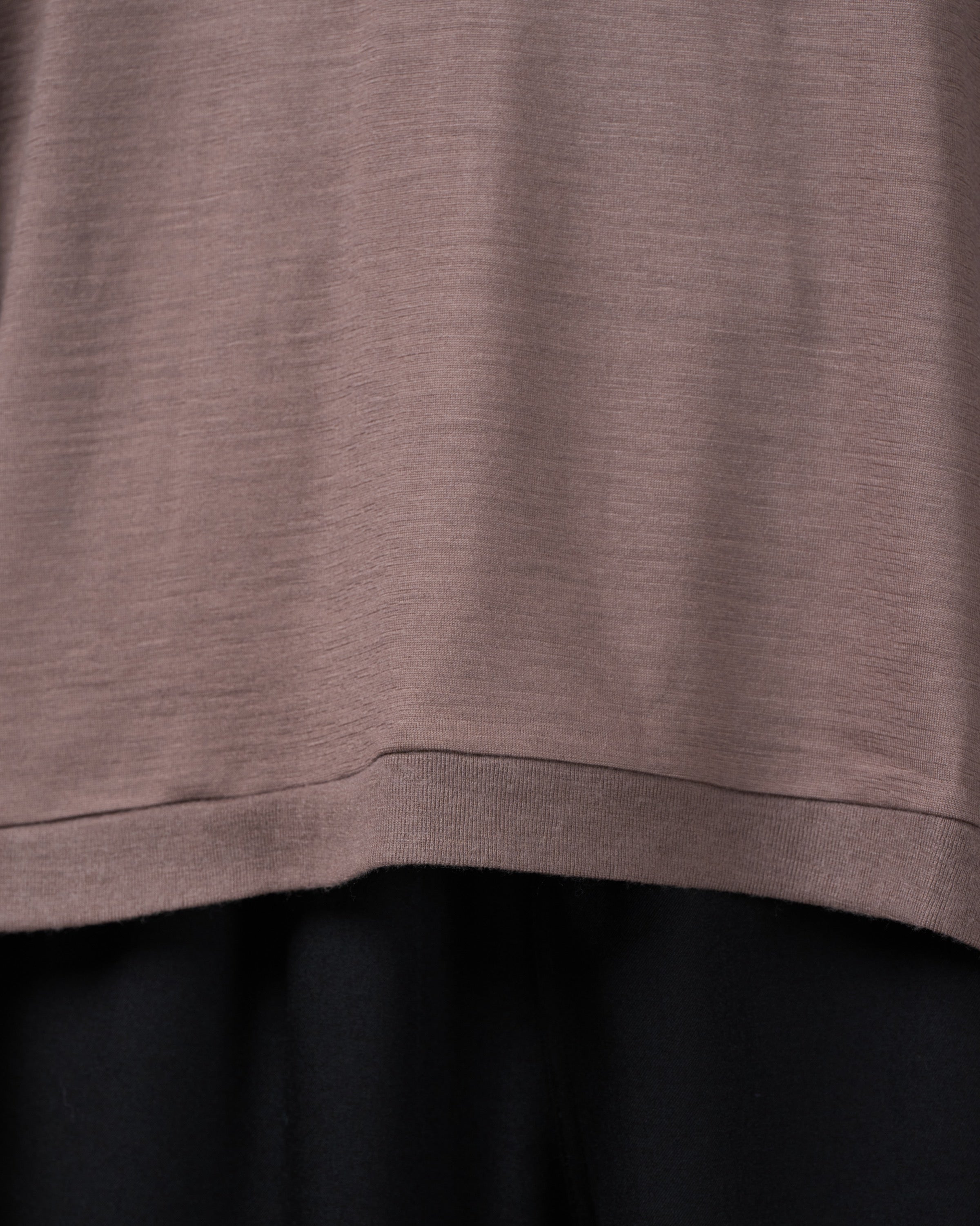 holk Wool Long Sleeve Tee, Tope