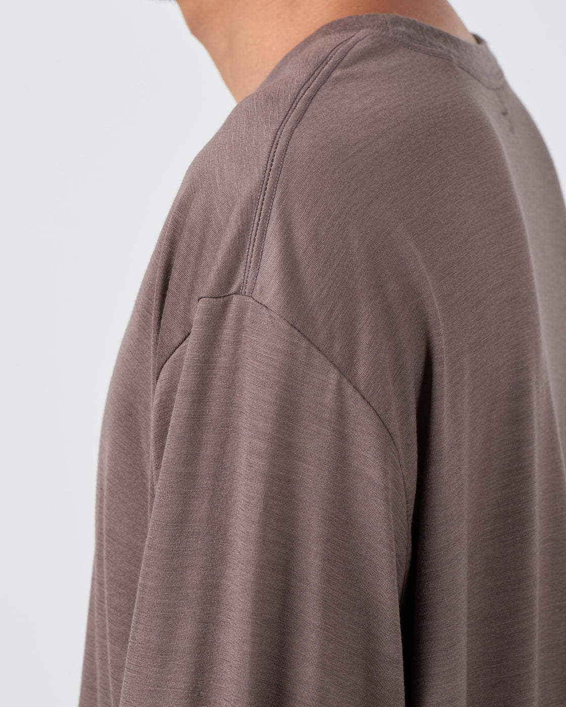 holk Wool Long Sleeve Tee, Tope