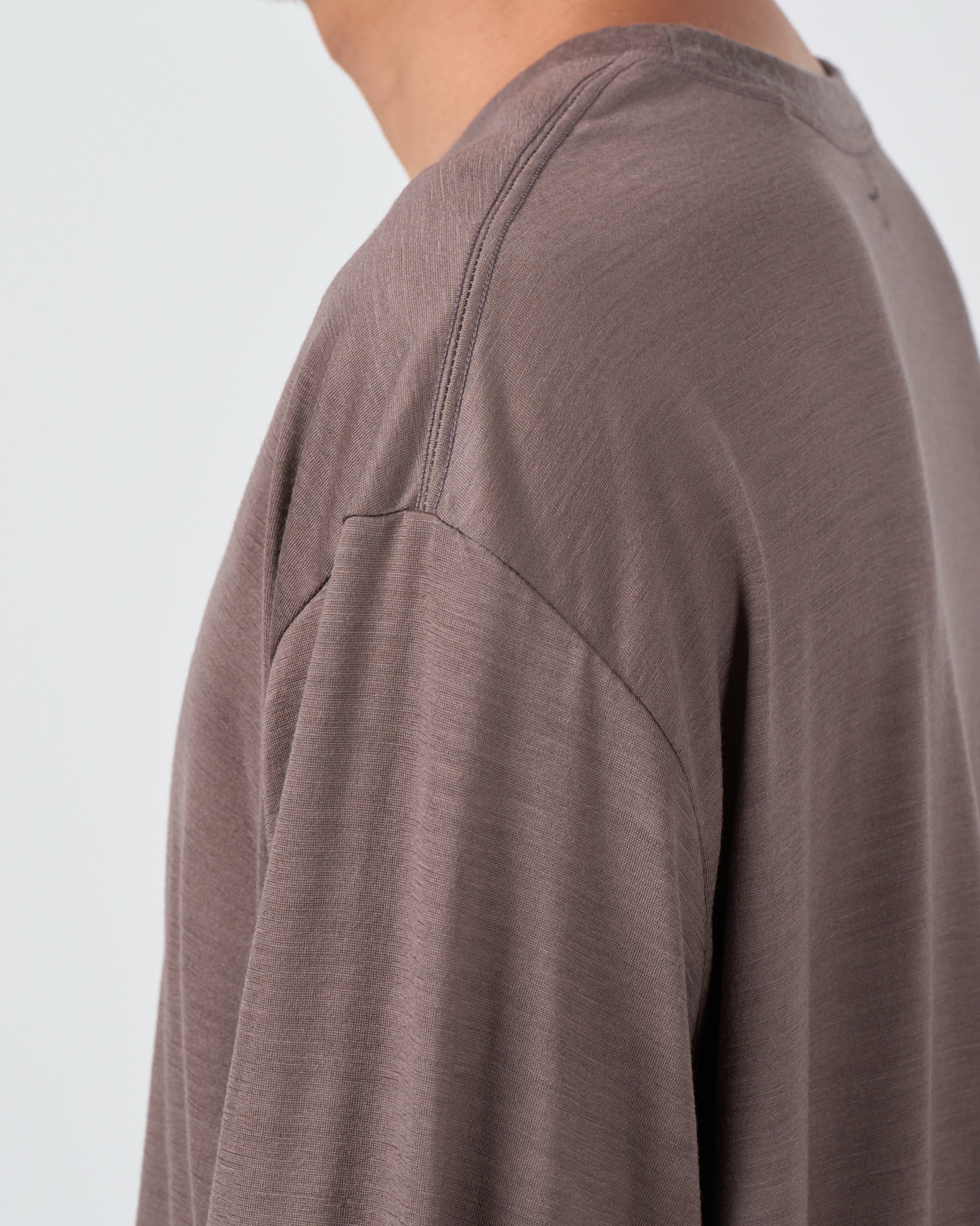 holk Wool Long Sleeve Tee, Tope