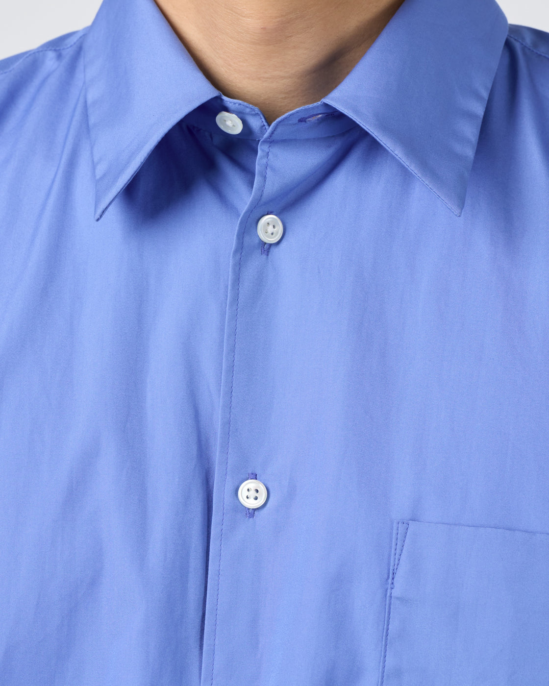 Dhal Pima Cotton Dress Regular Shirt, Blue