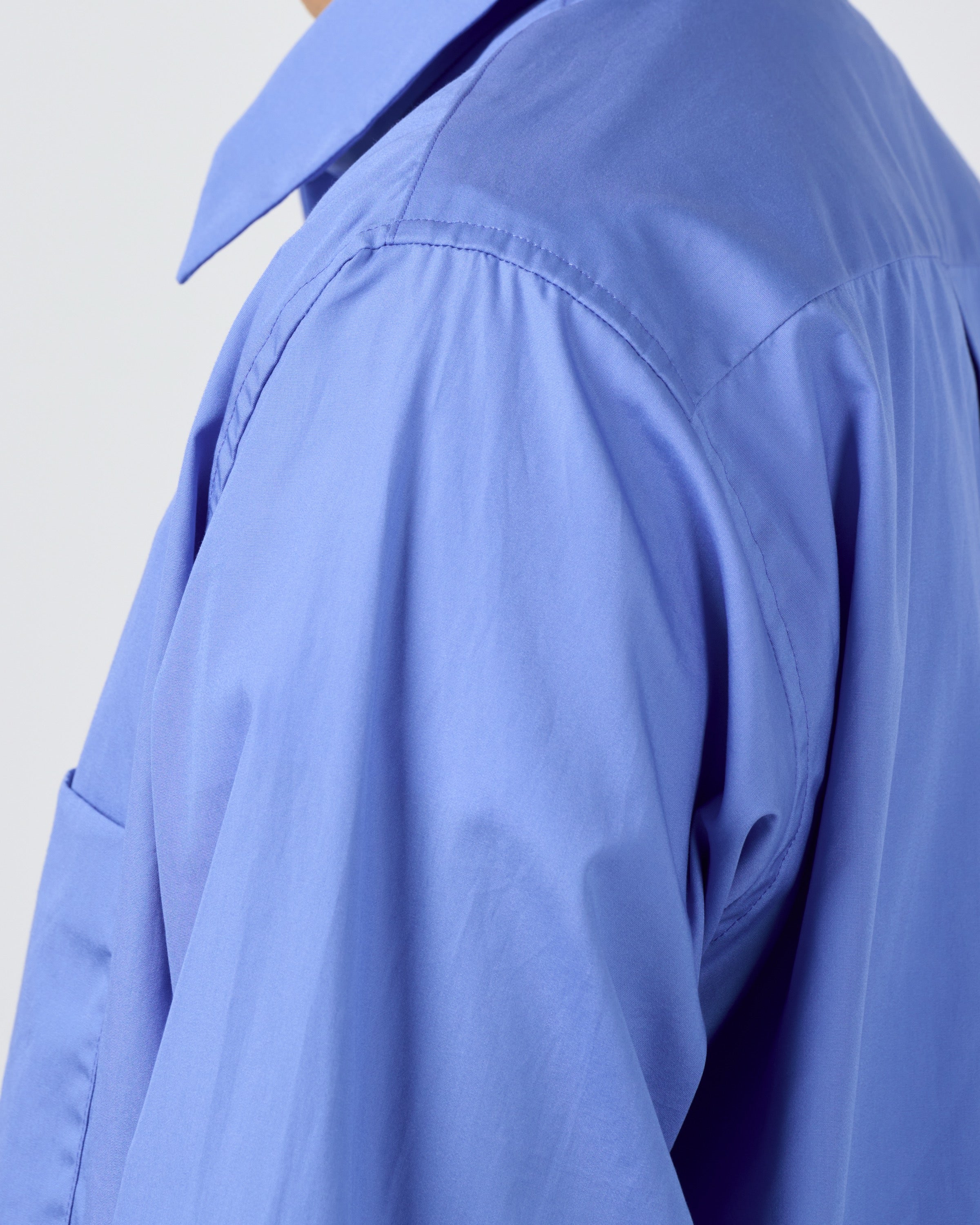 Dhal Pima Cotton Dress Regular Shirt, Blue