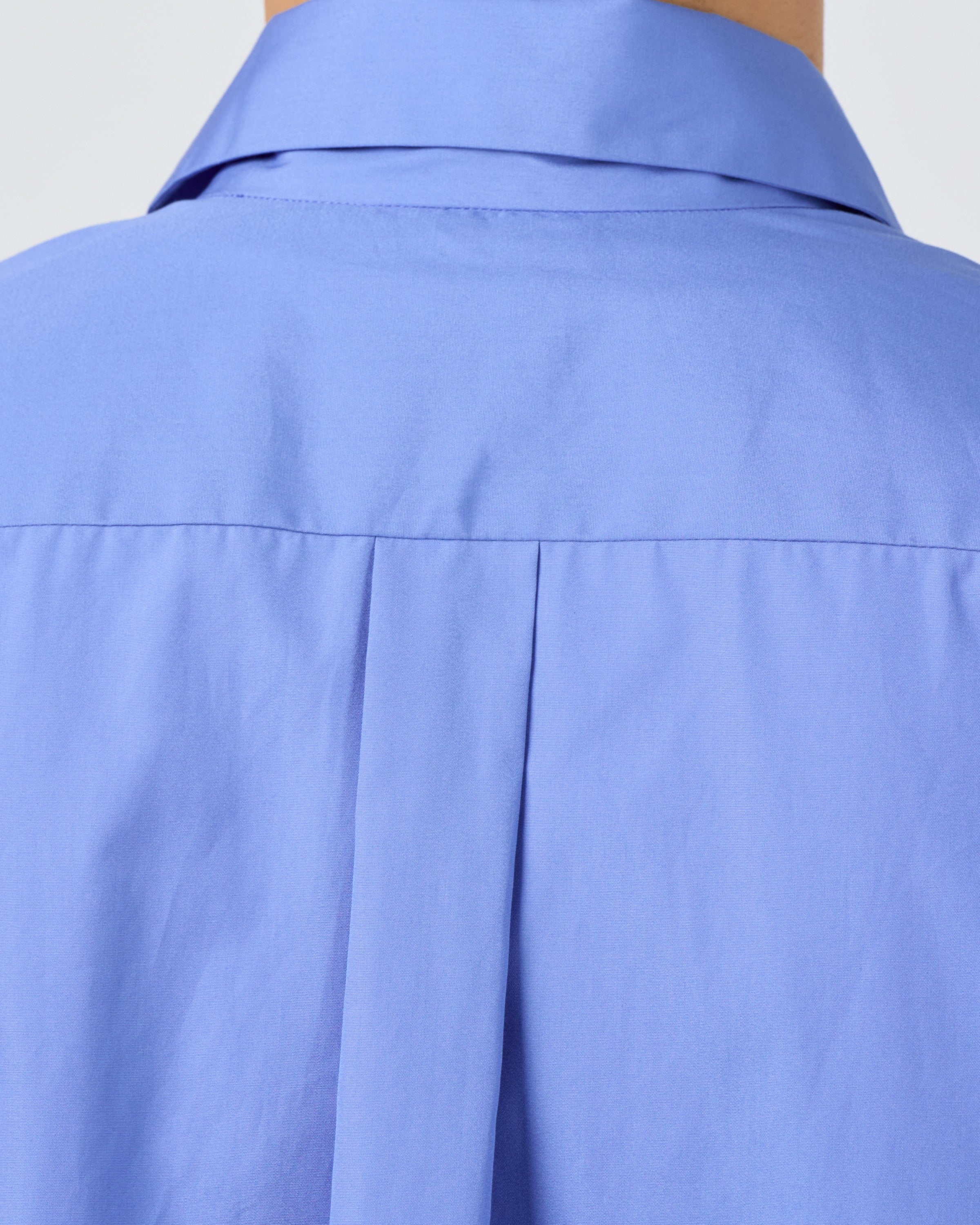 Dhal Pima Cotton Dress Regular Shirt, Blue