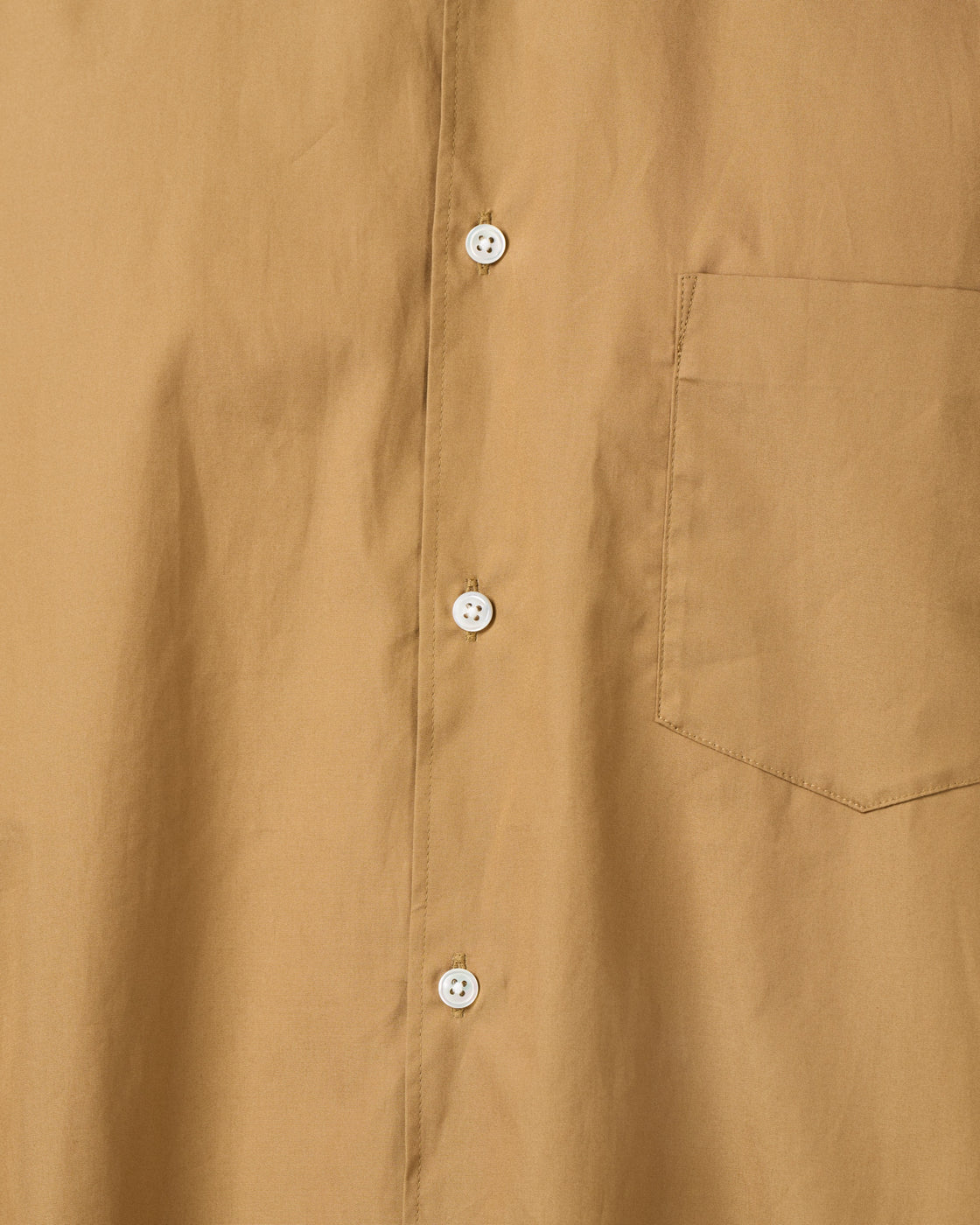 Dhal Pima Cotton Dress Regular Shirt, Brown