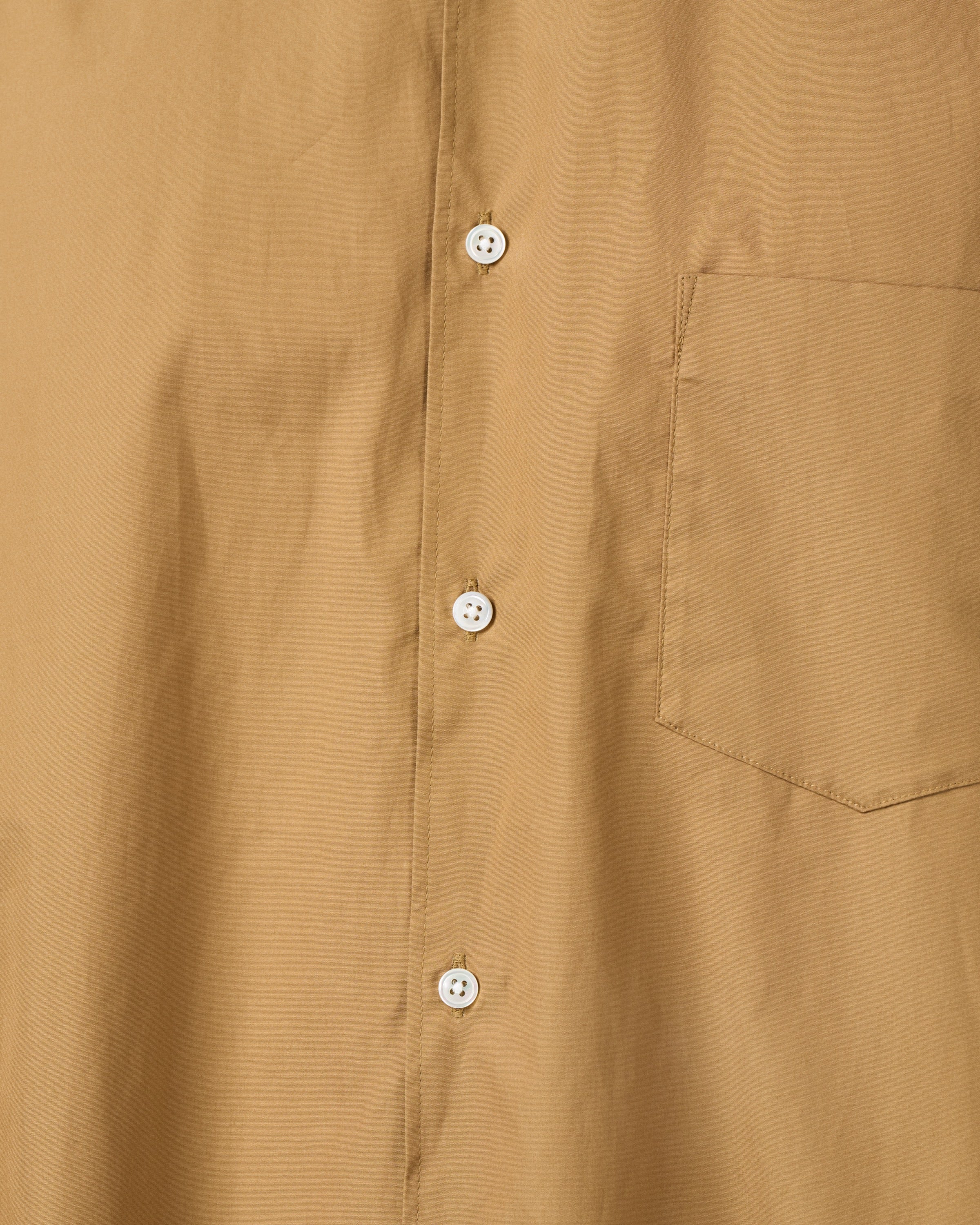 Dhal Pima Cotton Dress Regular Shirt, Brown