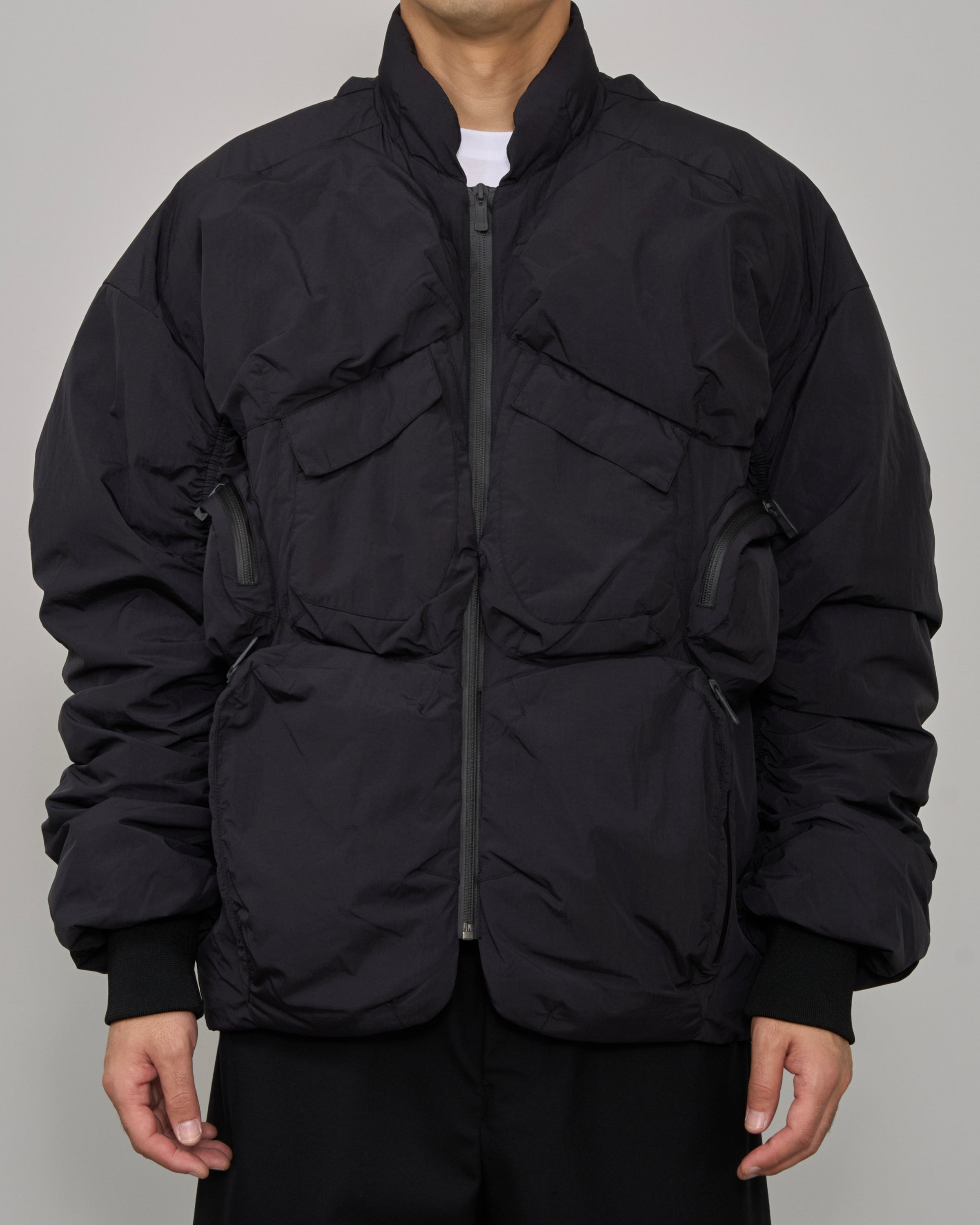 A.A. Spectrum RAMPART Down Jacket, Black