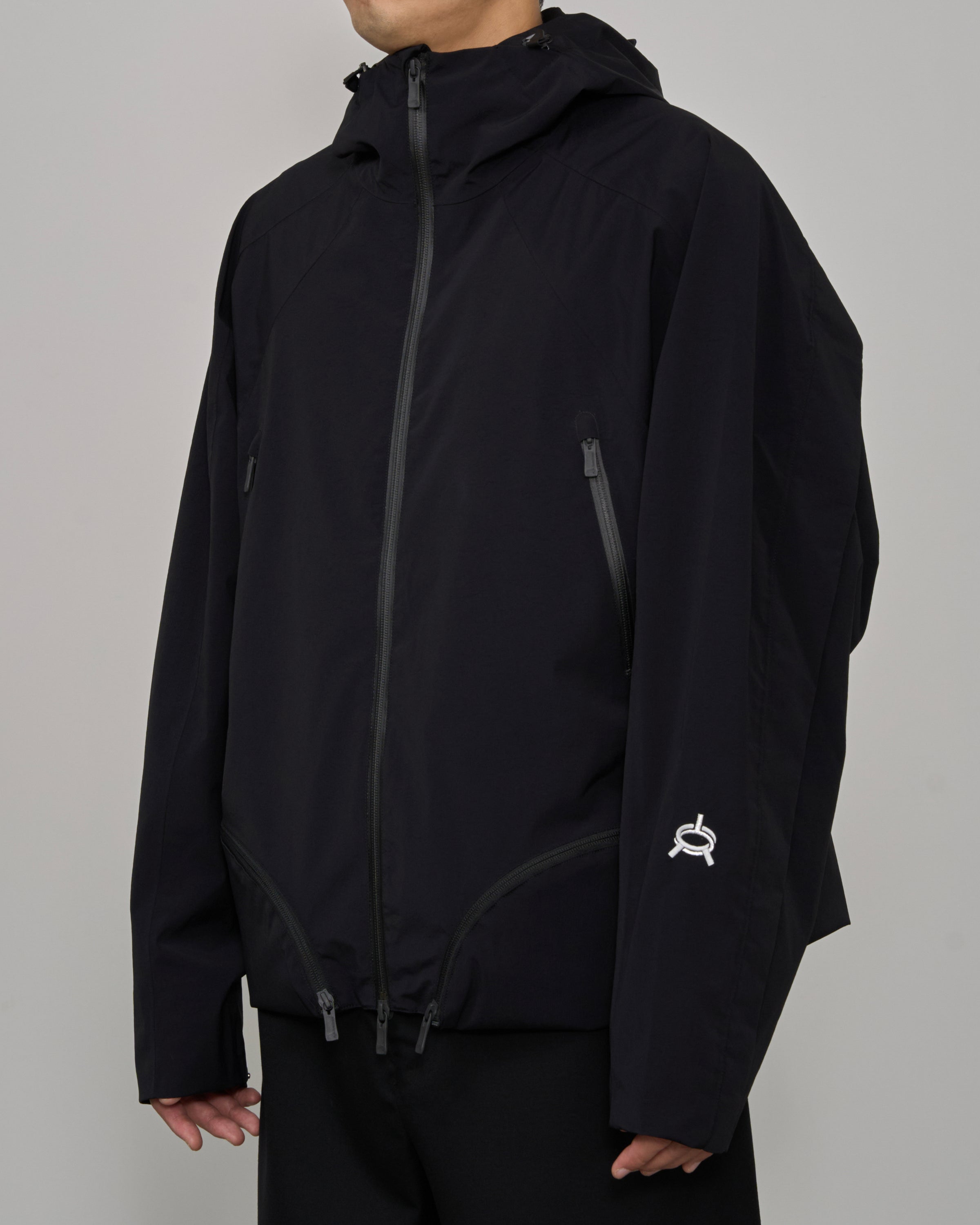 A.A. Spectrum OULAN Shell Jacket, Black