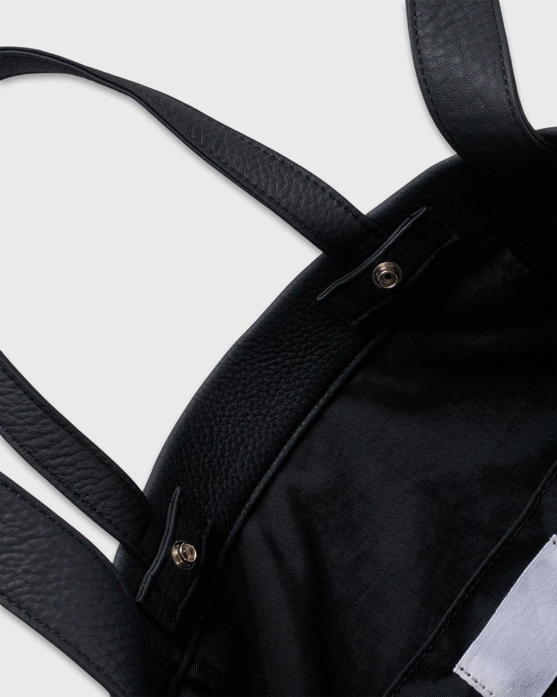 Anonymous BG-03 Leather Tote Bag, Black