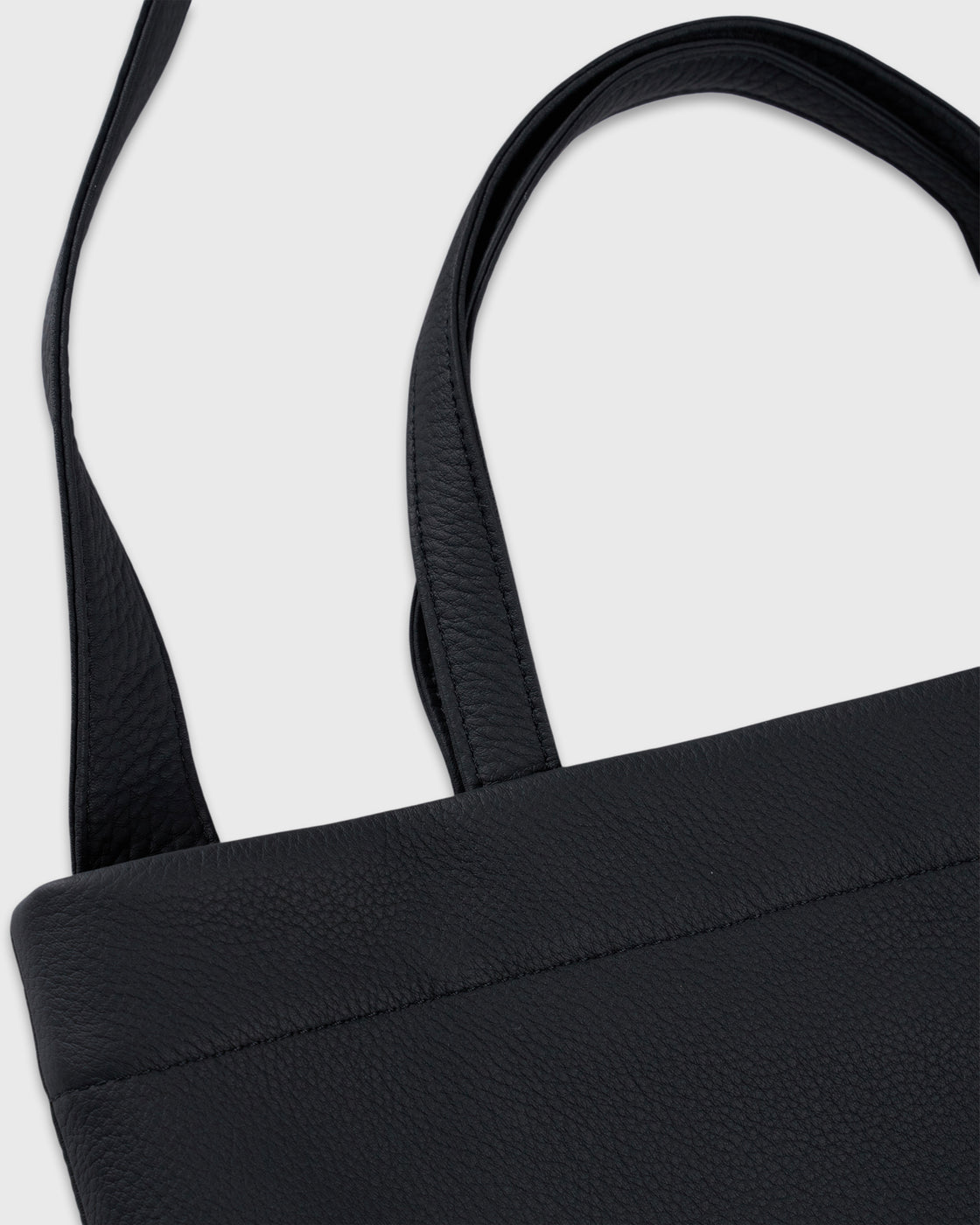 Anonymous BG-03 Leather Tote Bag, Black