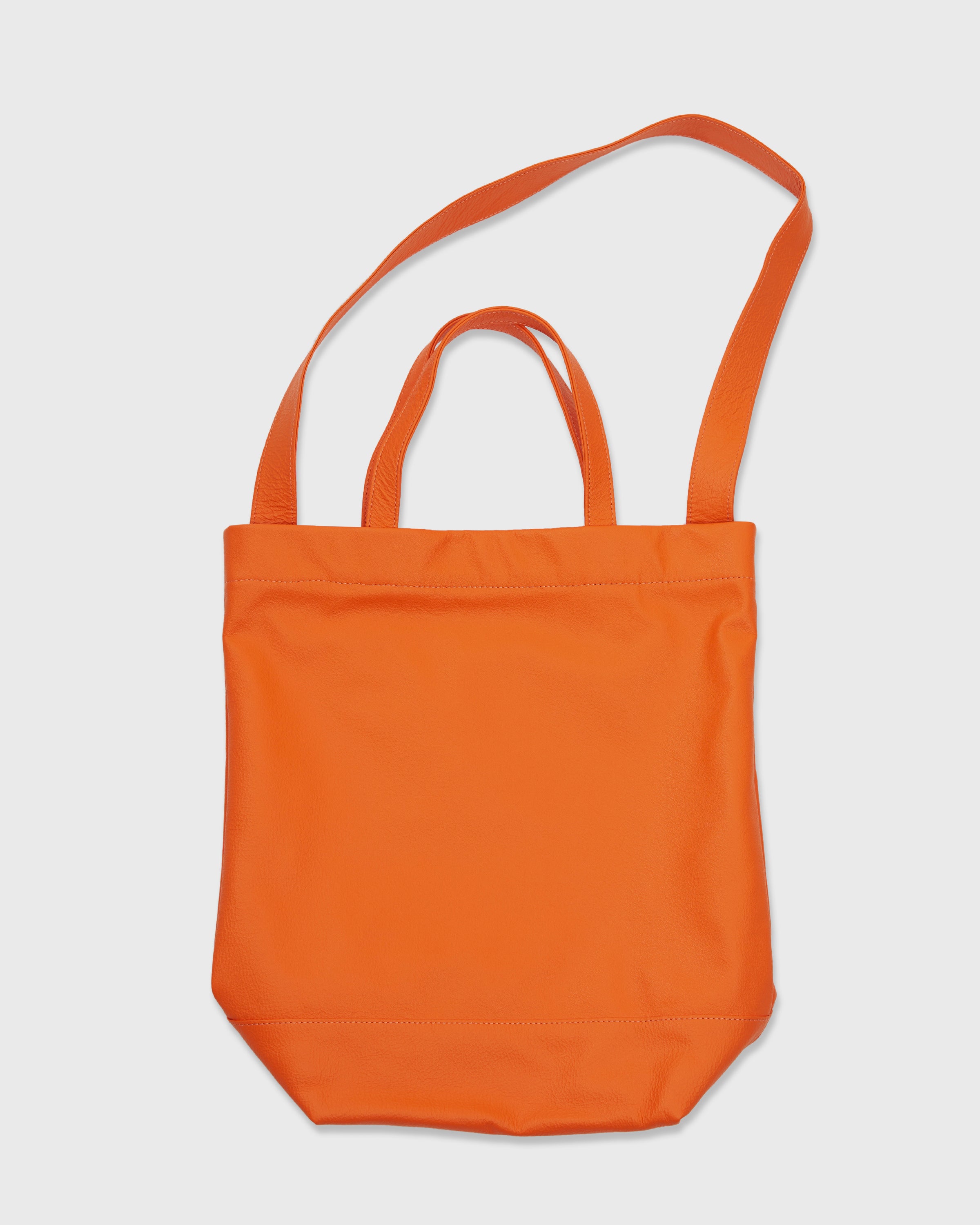 Anonymous BG-03 Leather Tote Bag, Orange