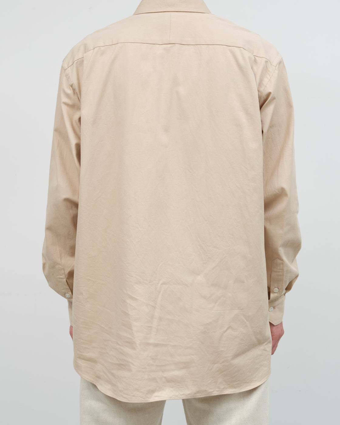 Oblada Twill Authentic Shirt, Beige