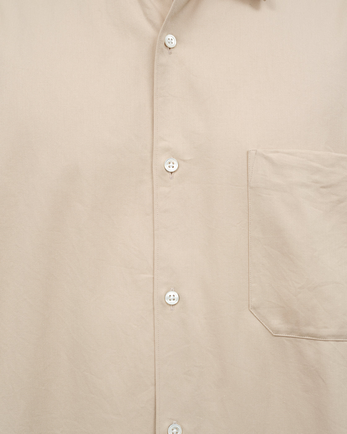 Oblada Twill Authentic Shirt, Beige