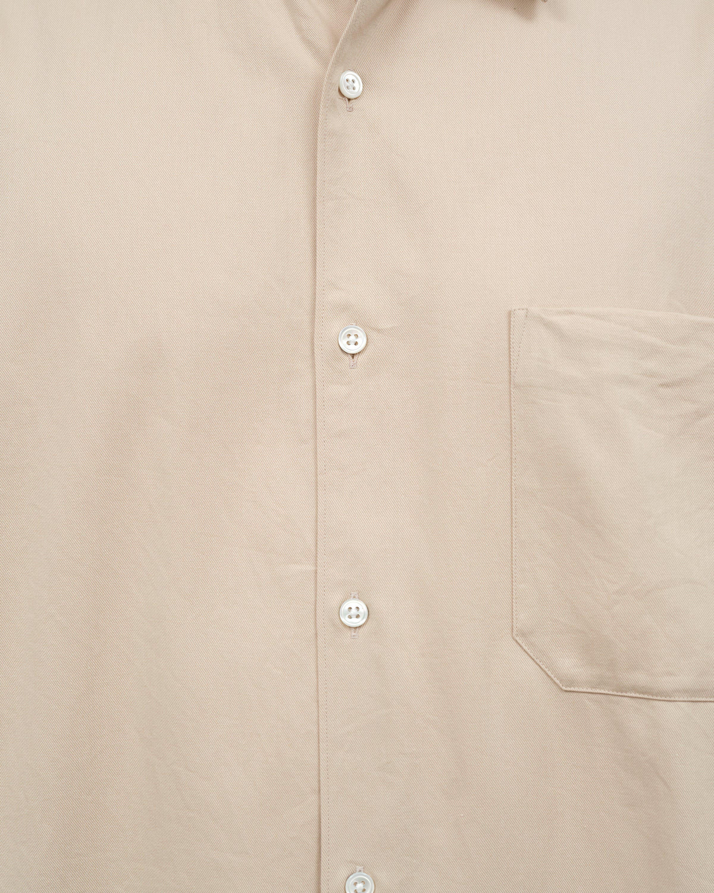 Oblada Twill Authentic Shirt, Beige