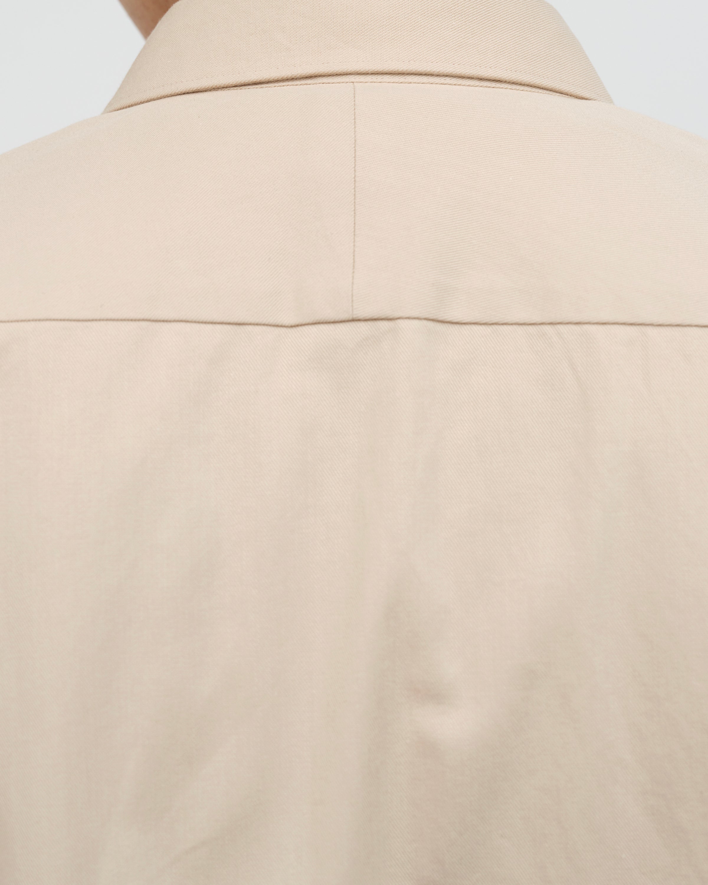 Oblada Twill Authentic Shirt, Beige