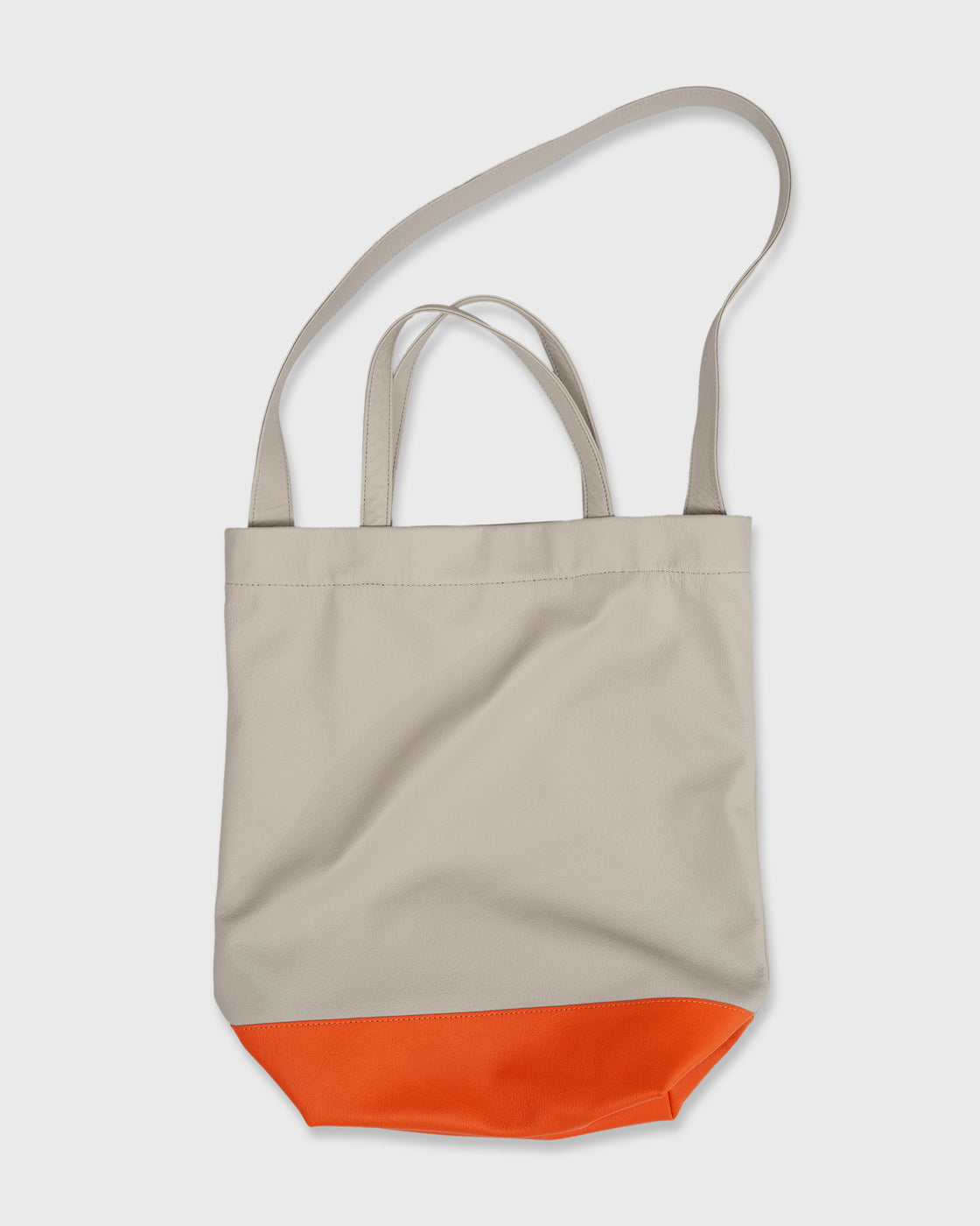 Anonymous BG-03 Leather Tote Bag, Grey