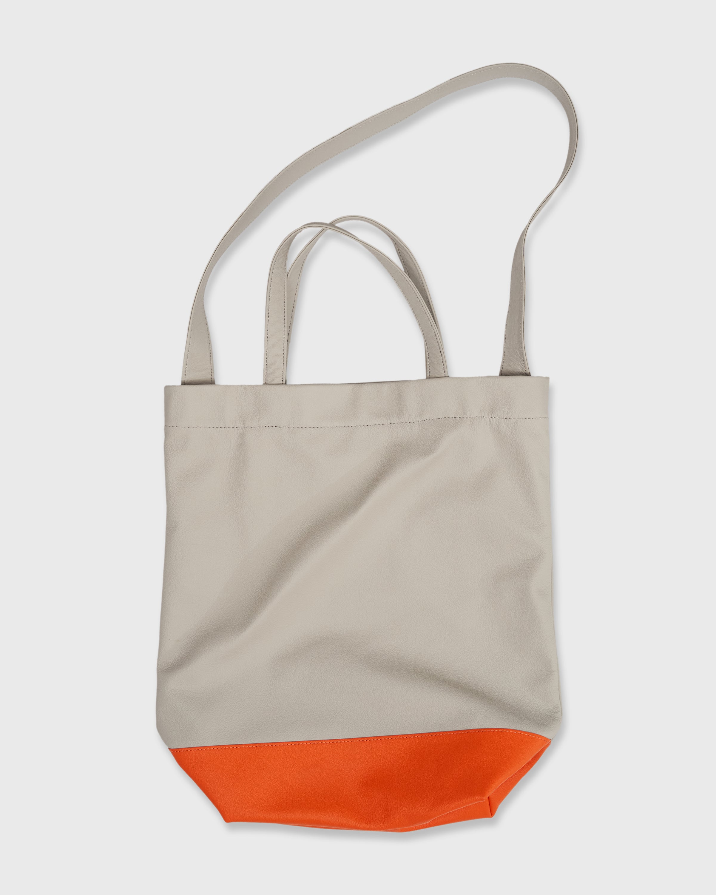 Anonymous BG-03 Leather Tote Bag, Gray